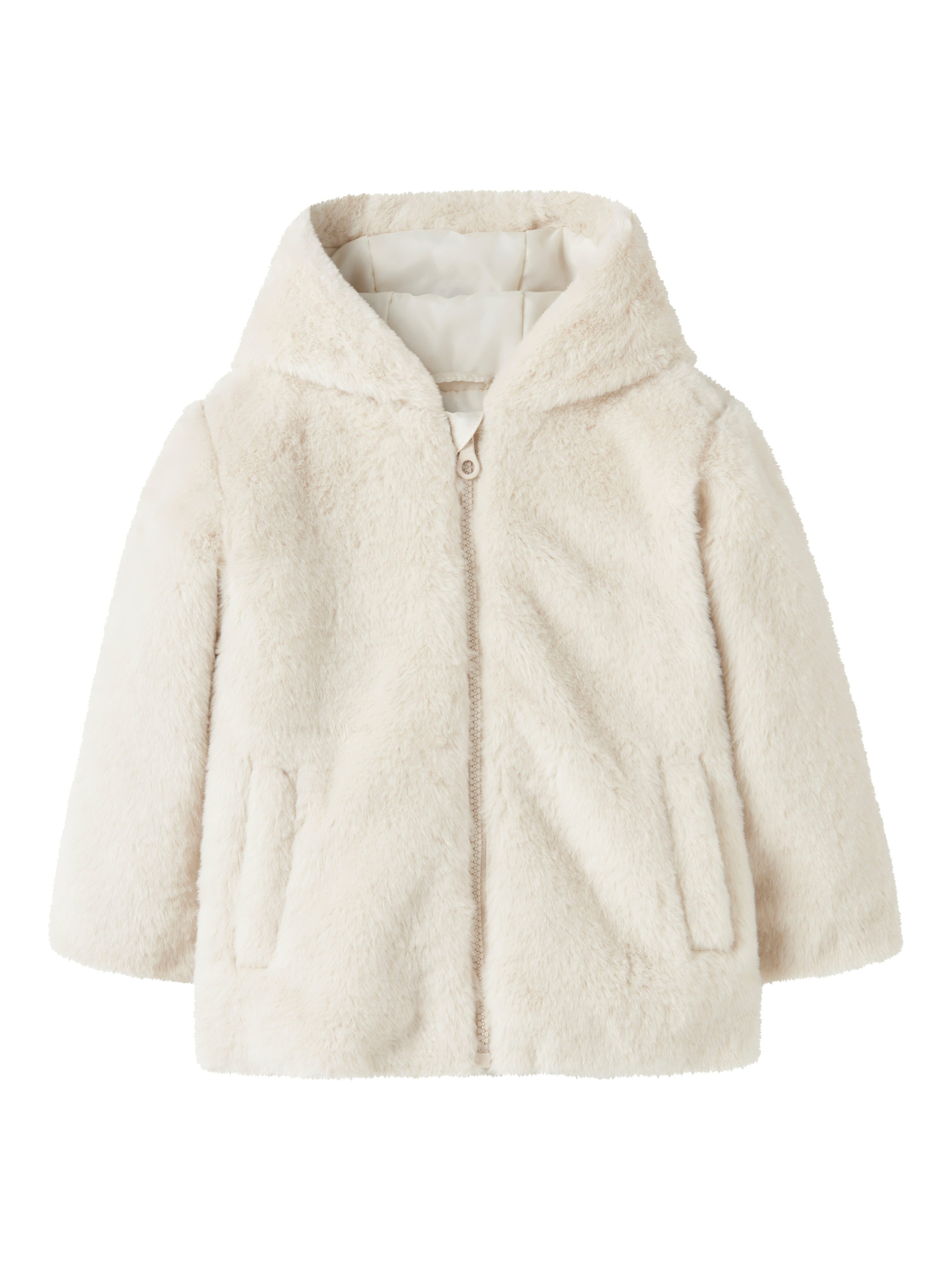 Name It Fellimitatjacke NMFMILA JACKET W HOOD PB Kunstfaser