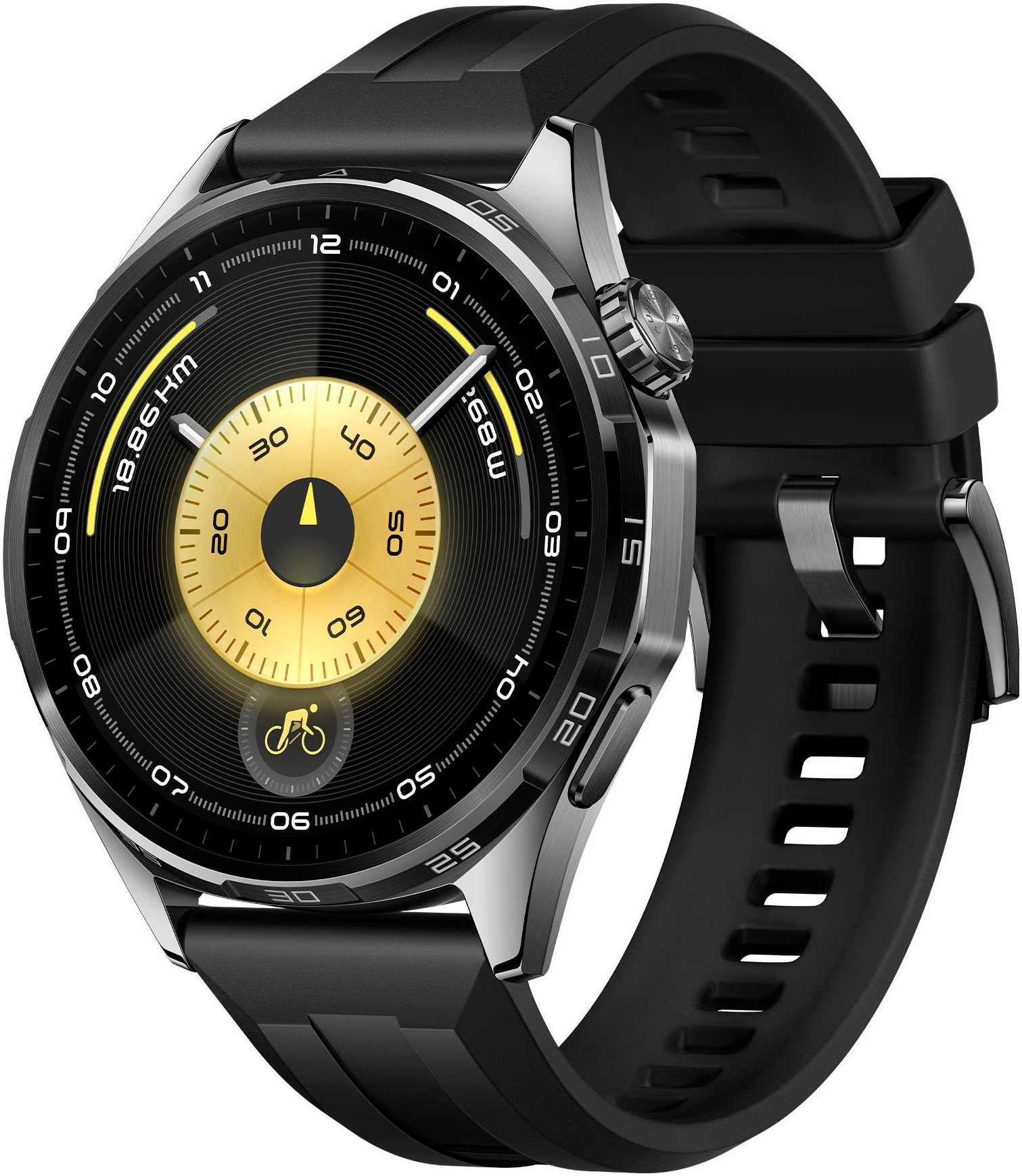 Huawei WATCH GT6 46 mm Smartwatch (3,75 cm/1,47 Zoll), Bis zu 21 Tagen Akkulaufzeit, Outdoor-Sport Profi-Niveau, EKG-Analyse