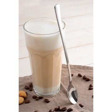 GRÄWE Latte-Macchiato-Löffel GRÄWE Longdrinklöffel 6 Stück, Edelstahl, Serie Würzburg