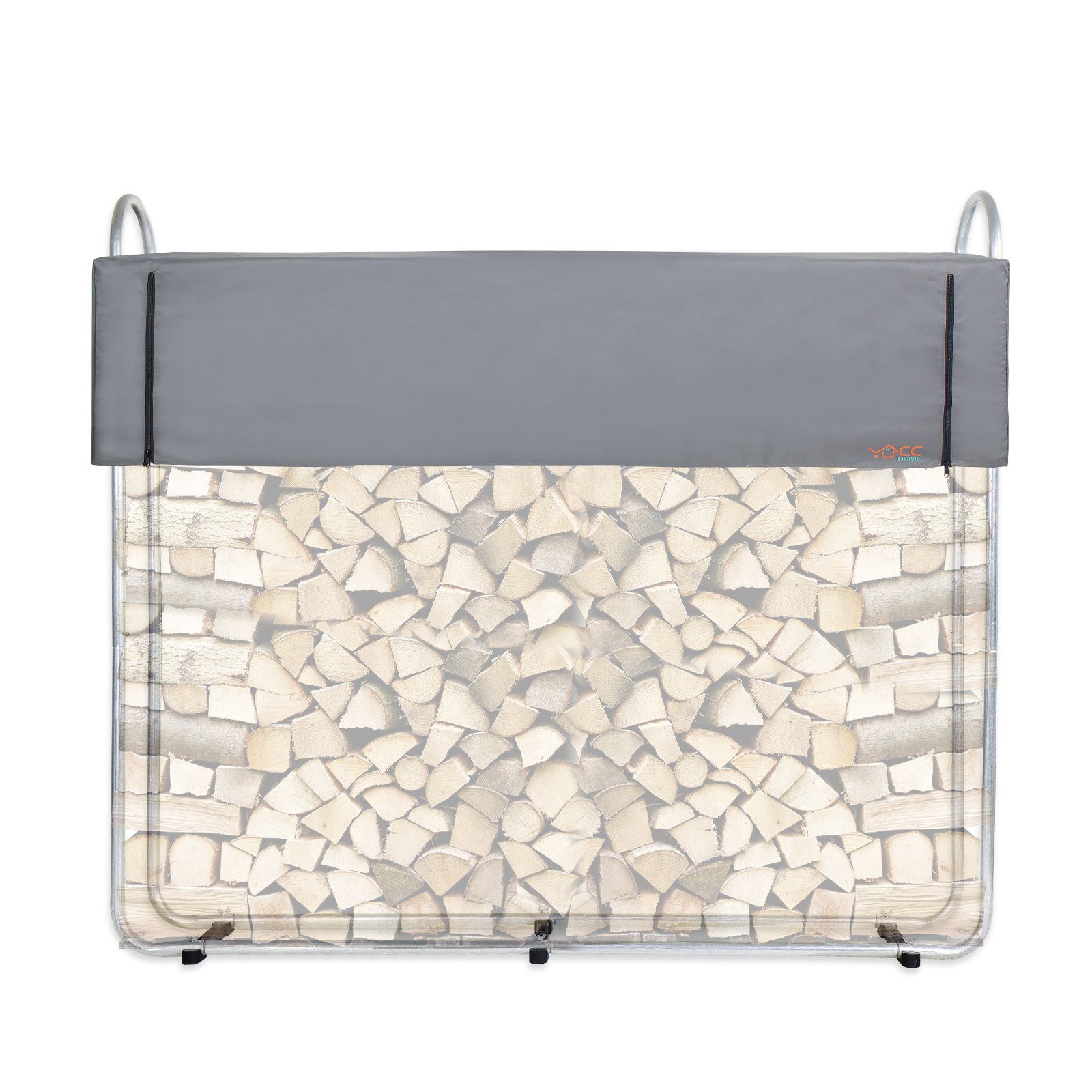 CCLIFE Kaminholzregal Kaminholzregal Metall Aussen Stapelhilfe günstig online kaufen