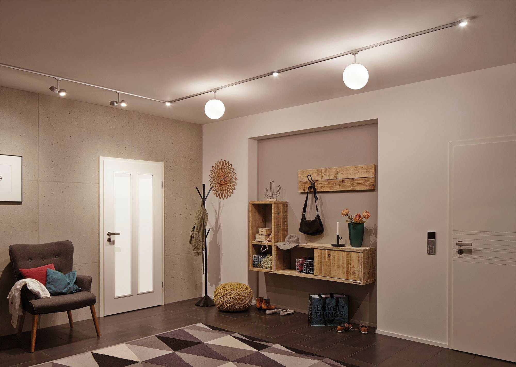 Paulmann Schienensystem-Leuchten Urail, (1-tlg), E14