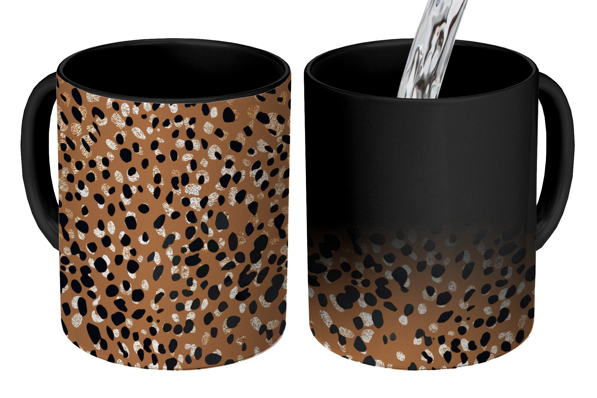 Tasse Luxuriös - Tiermuster - Leopard