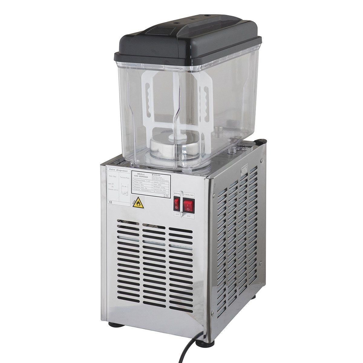 GastroHero Getränkespender Getränkespender ECO 12 Liter Saftspender Getränkekühler