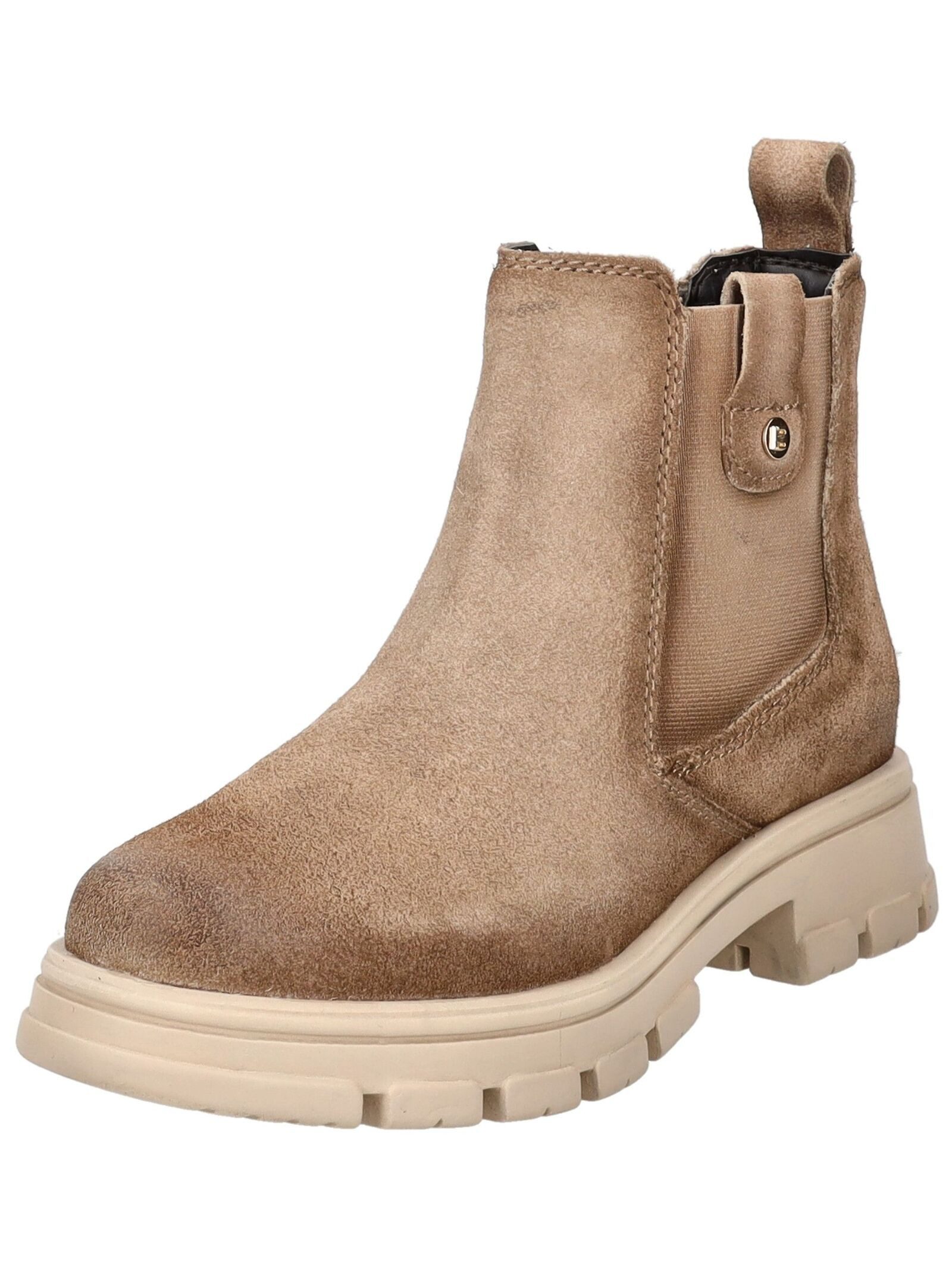 Stiefelette Veloursleder . Stiefelette