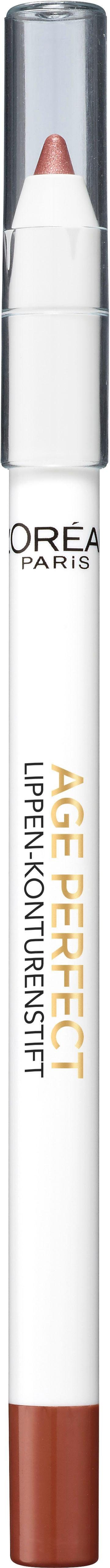 Lippen-Konturenstift Bright Lipliner Perfect PARIS Age L'ORÉAL 637 Mokka