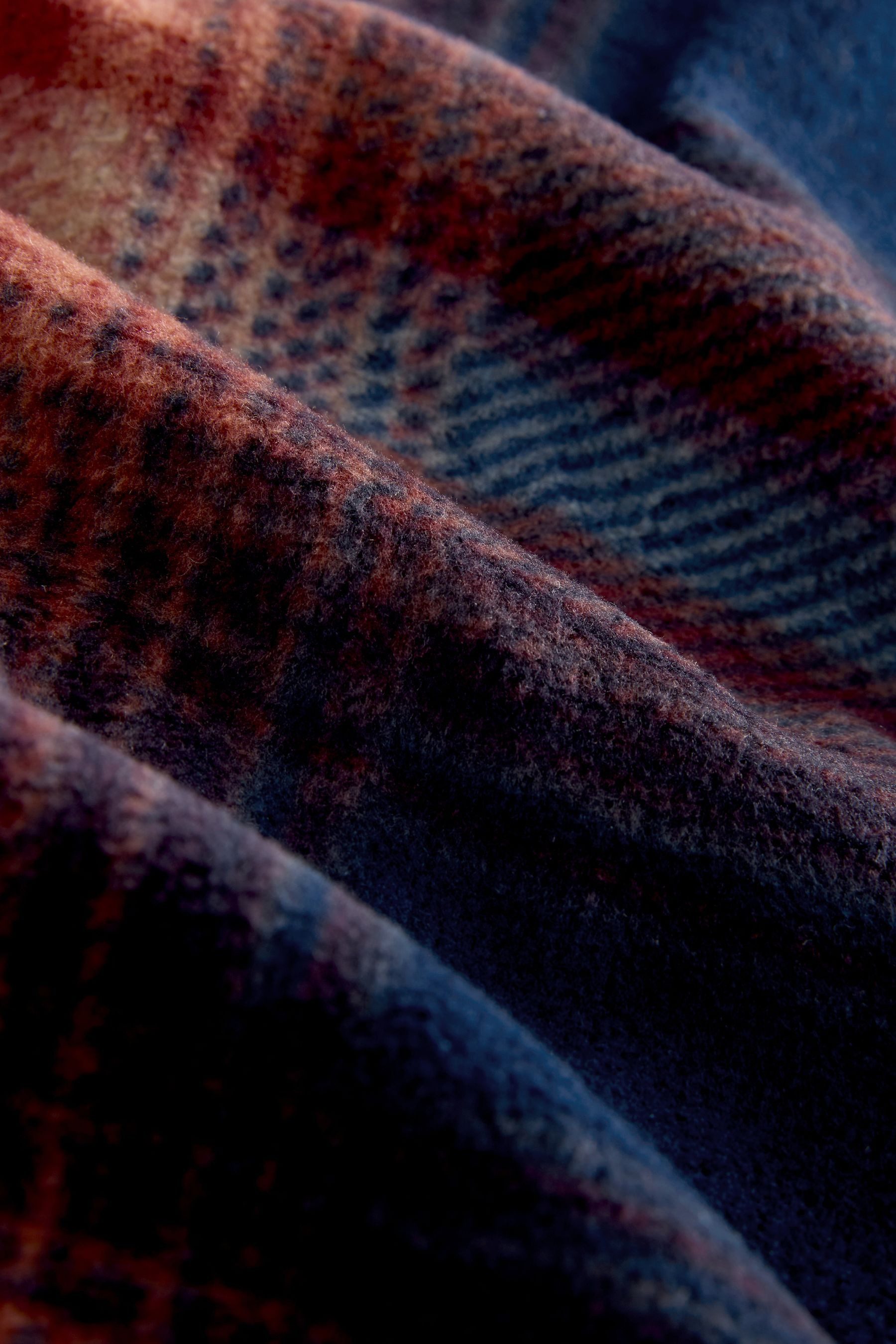 Next Pyjamahose Thermofleece-Schlafanzughose mit Bündchen + Karos (1-tlg)