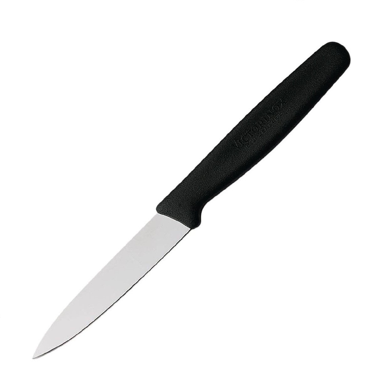Victorinox Gemüsemesser Gemüsemesser mit extra scharfer Klinge und geradem Schliff, 25 cm, Robuster Kunststoff-Griff, spülmaschinengeeignet, Made in Switzerland