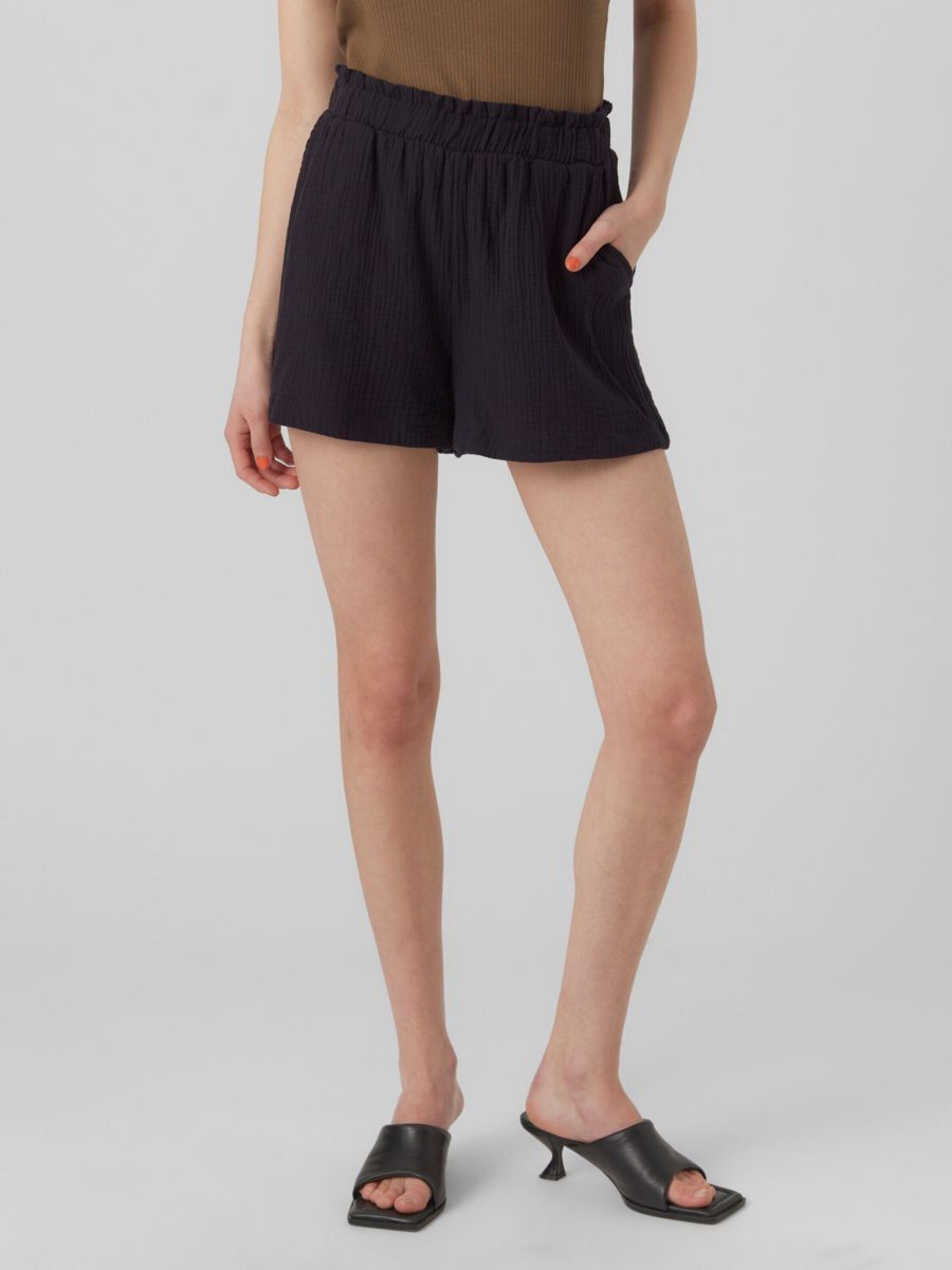 Vero Moda Shorts VMNatali (1-tlg) Drapiert/gerafft günstig online kaufen