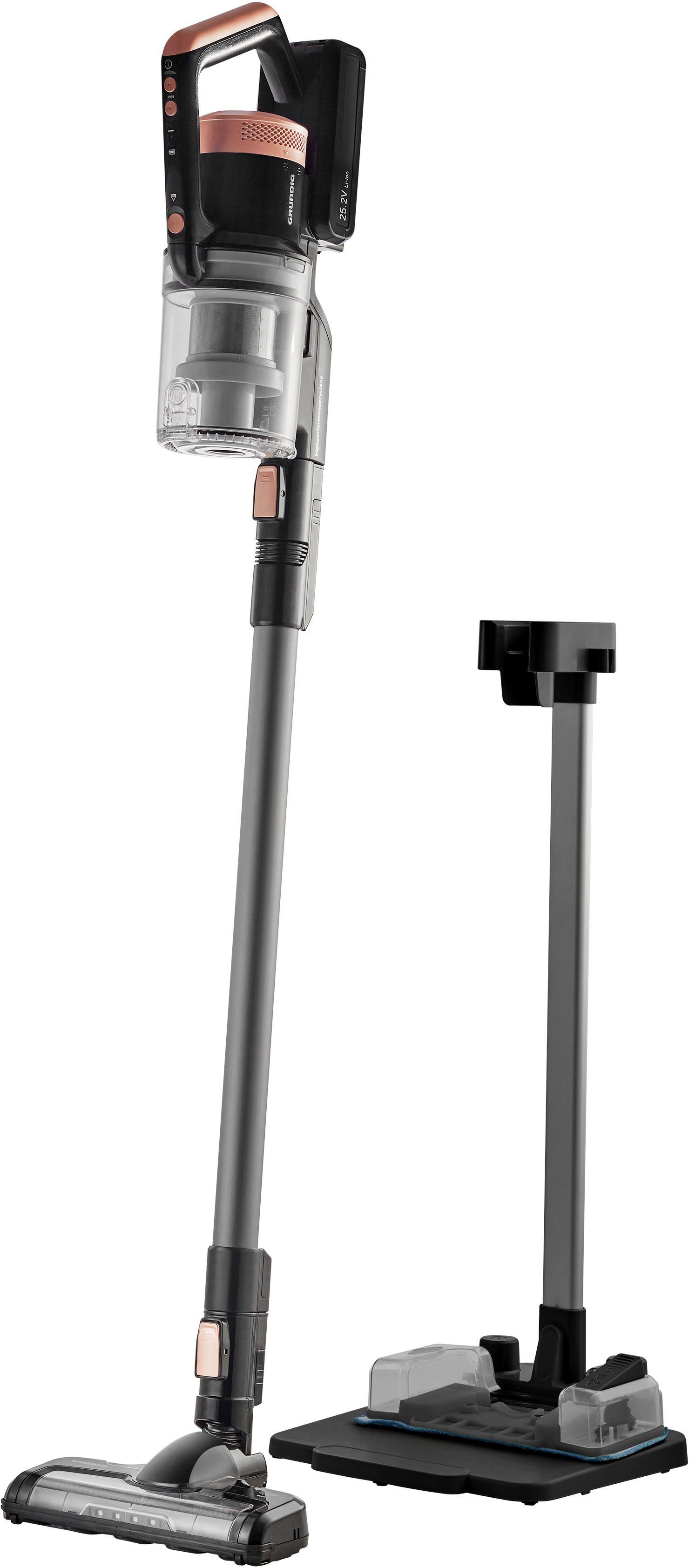 Grundig Akku-Hand-und Stielstaubsauger mit Wischfunktion VCP 5030 3-in-1, beutellos
