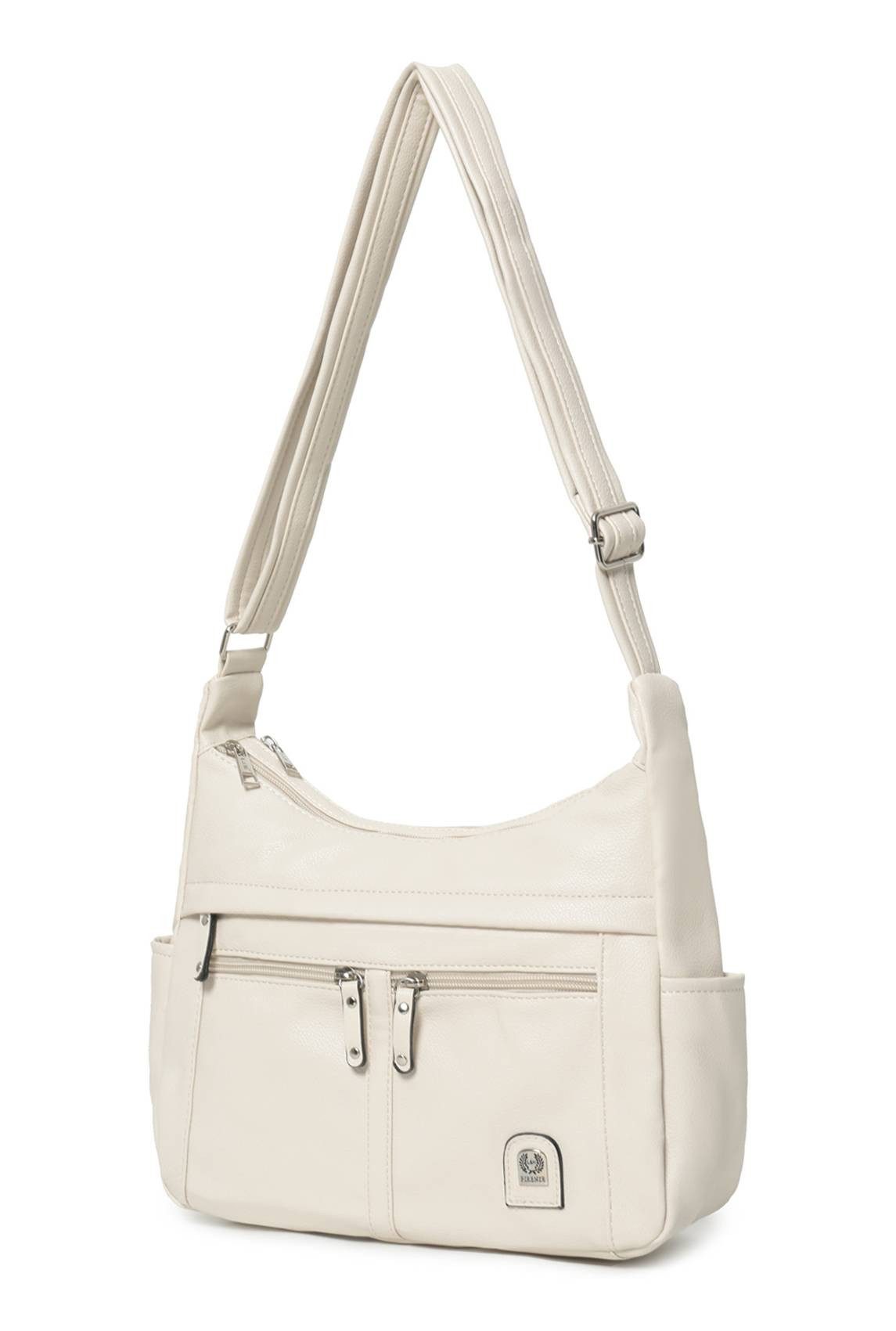 ITALYSHOP24 Schultertasche Damen Tasche Vintage Shopper günstig online kaufen
