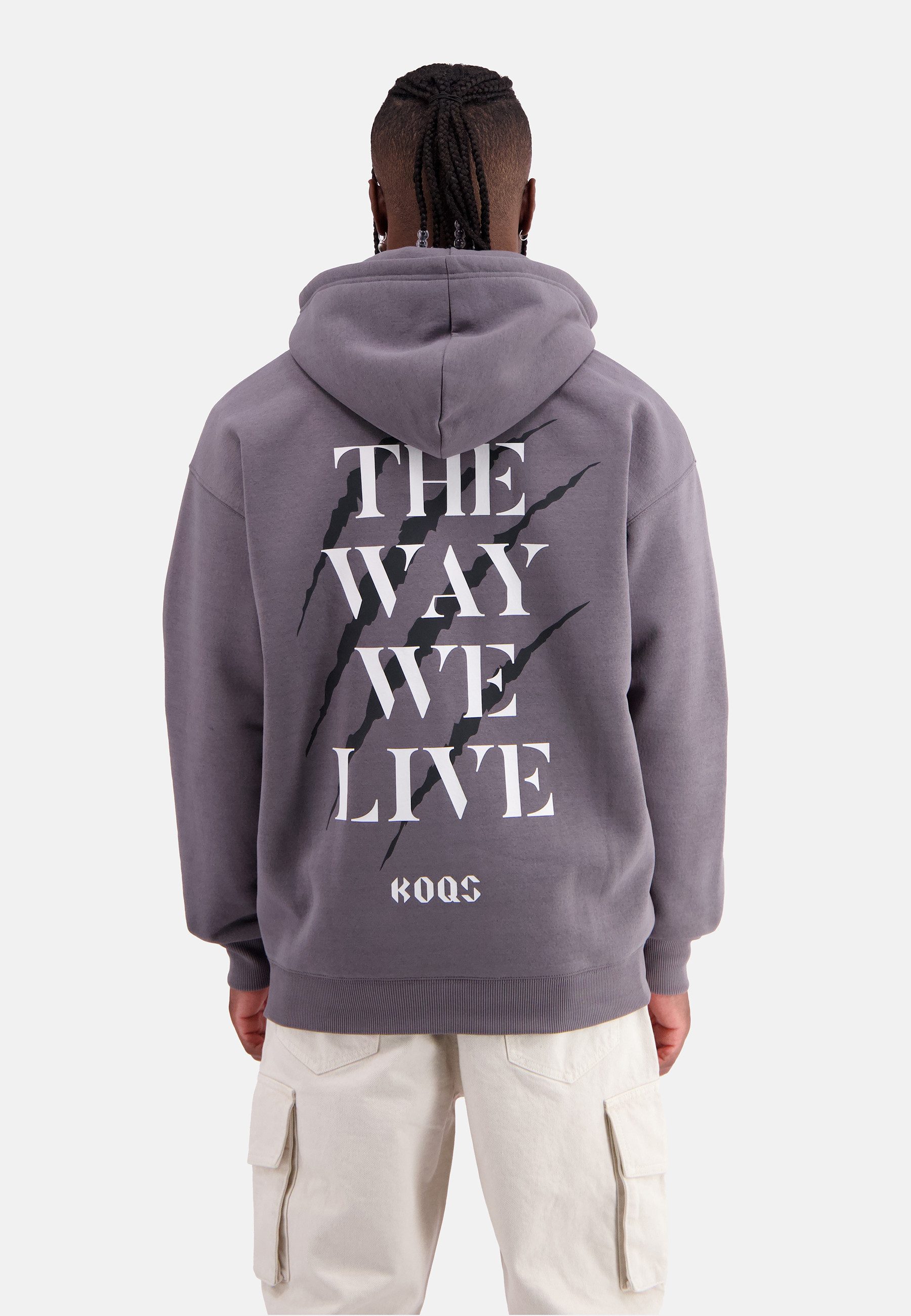 KOQS Sweatjacke Claw