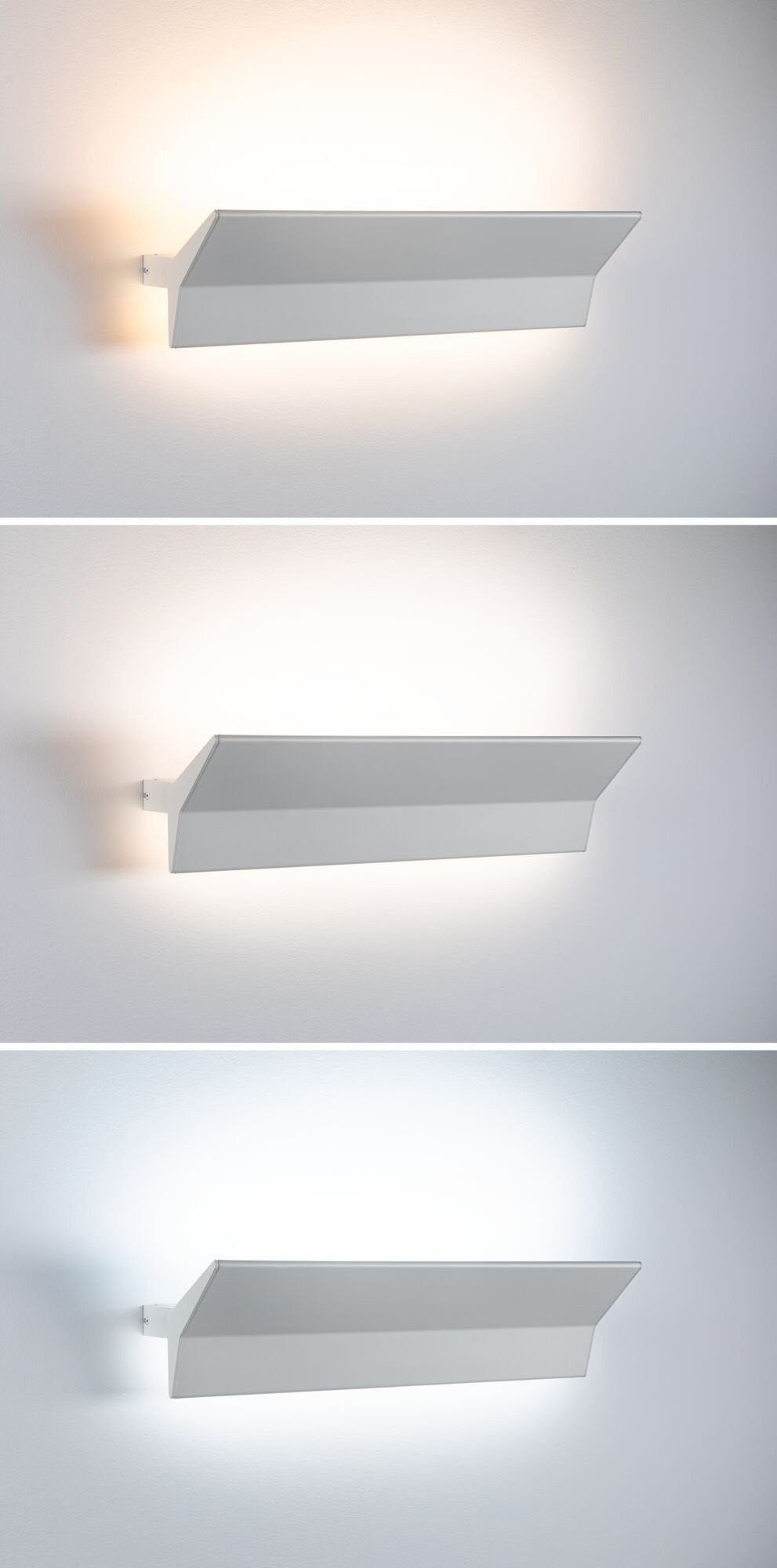 Paulmann Wandleuchte Stine, LED fest Tageslichtweiß integriert