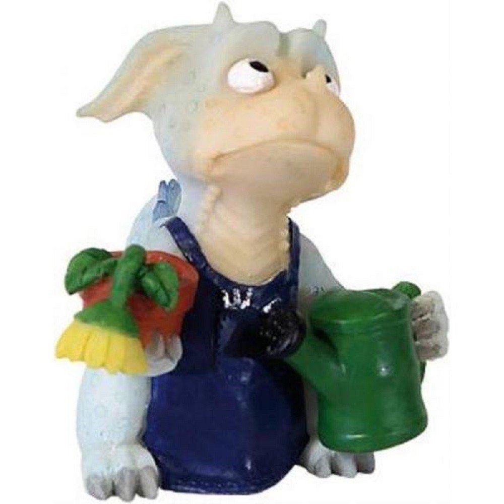 Funny Dragon Dekofigur Dekofigur Funny Dragon Lustiger Drache Green Fingers Höhe 7 cm Kunststoff