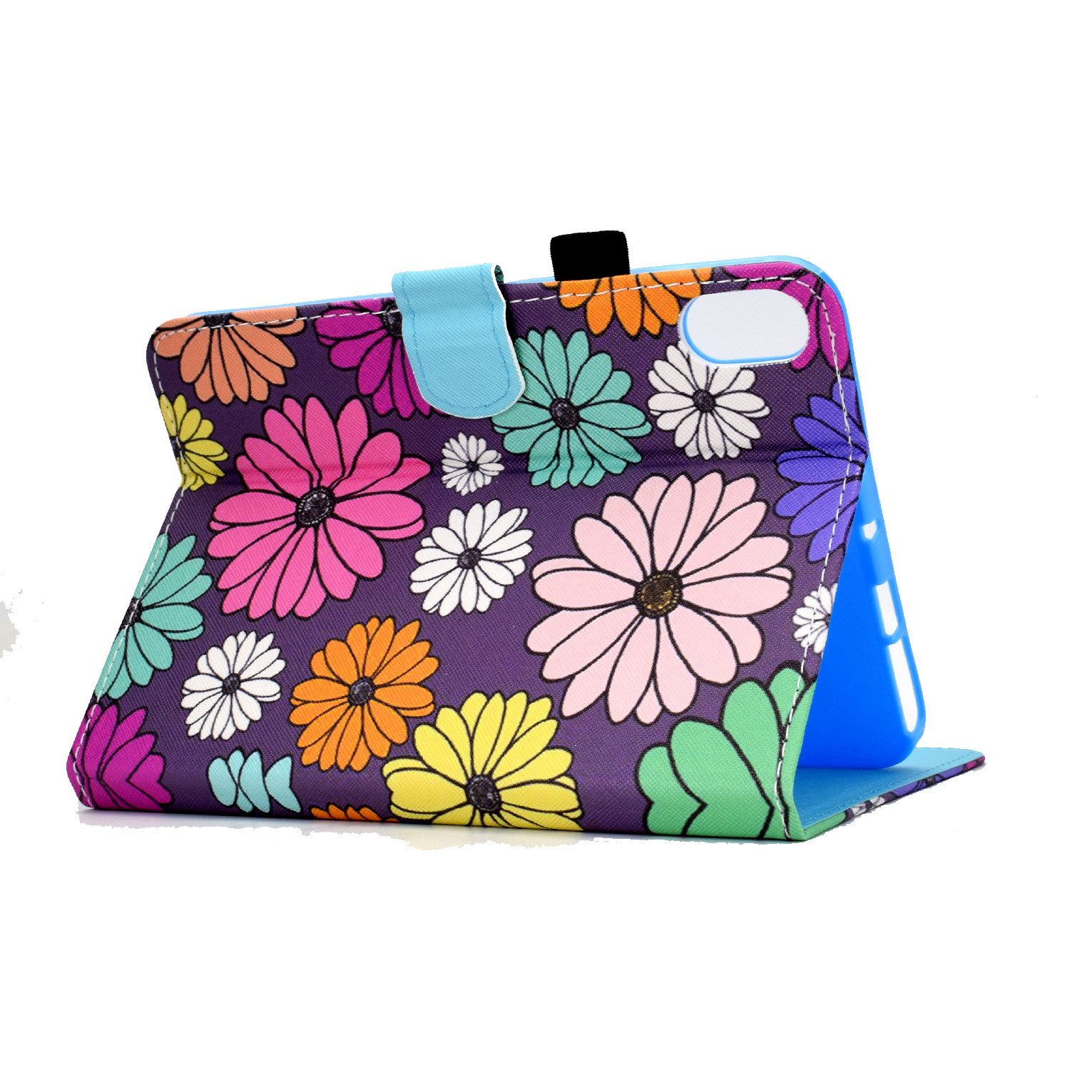 trends for living Tablet-Hülle Leder Cover Etui Hülle Case Tasche Für iPad Schnalle Stifthülle
