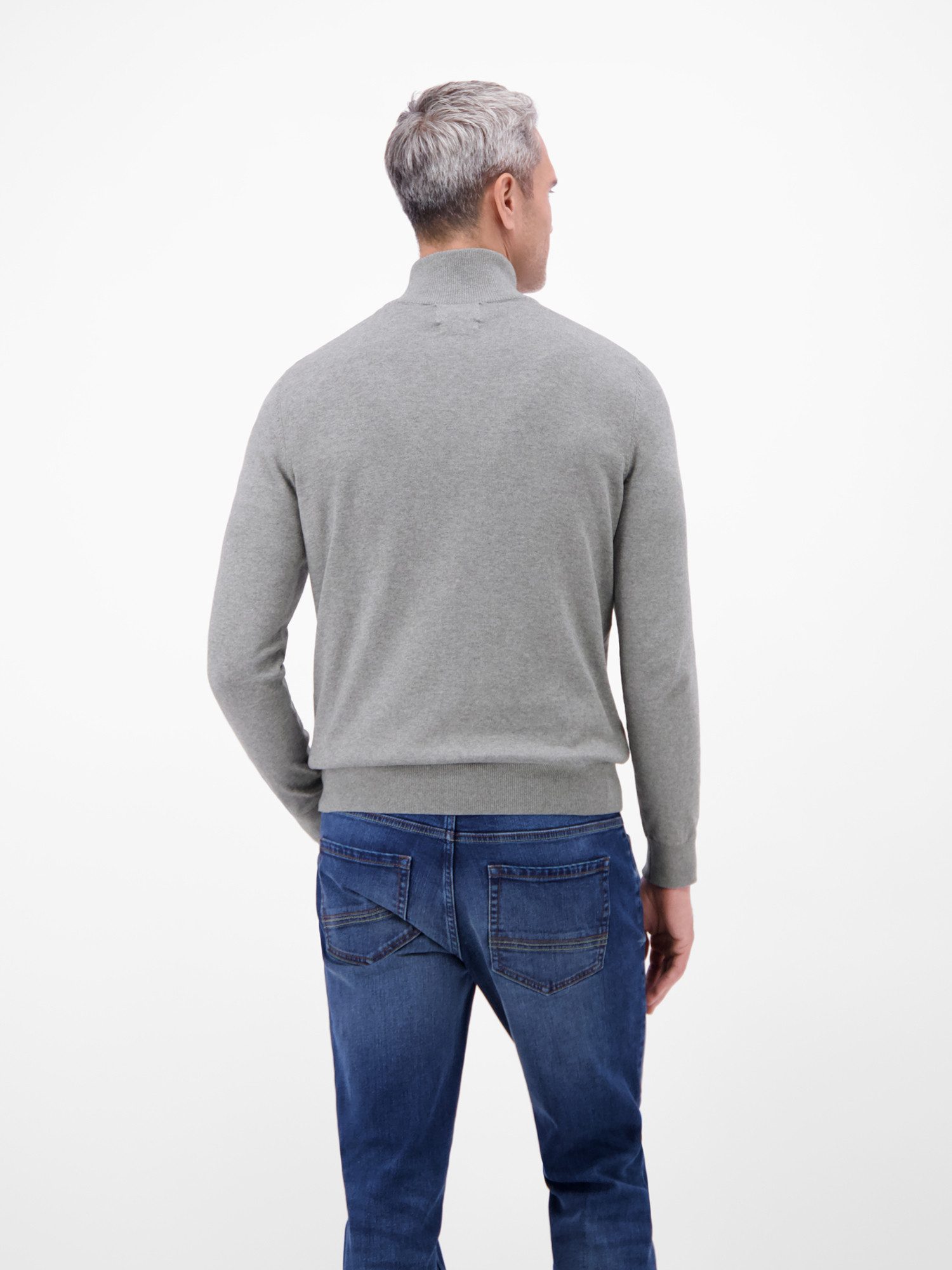 LERROS Troyer LERROS Flachstrickpullover mit Troyerkragen günstig online kaufen