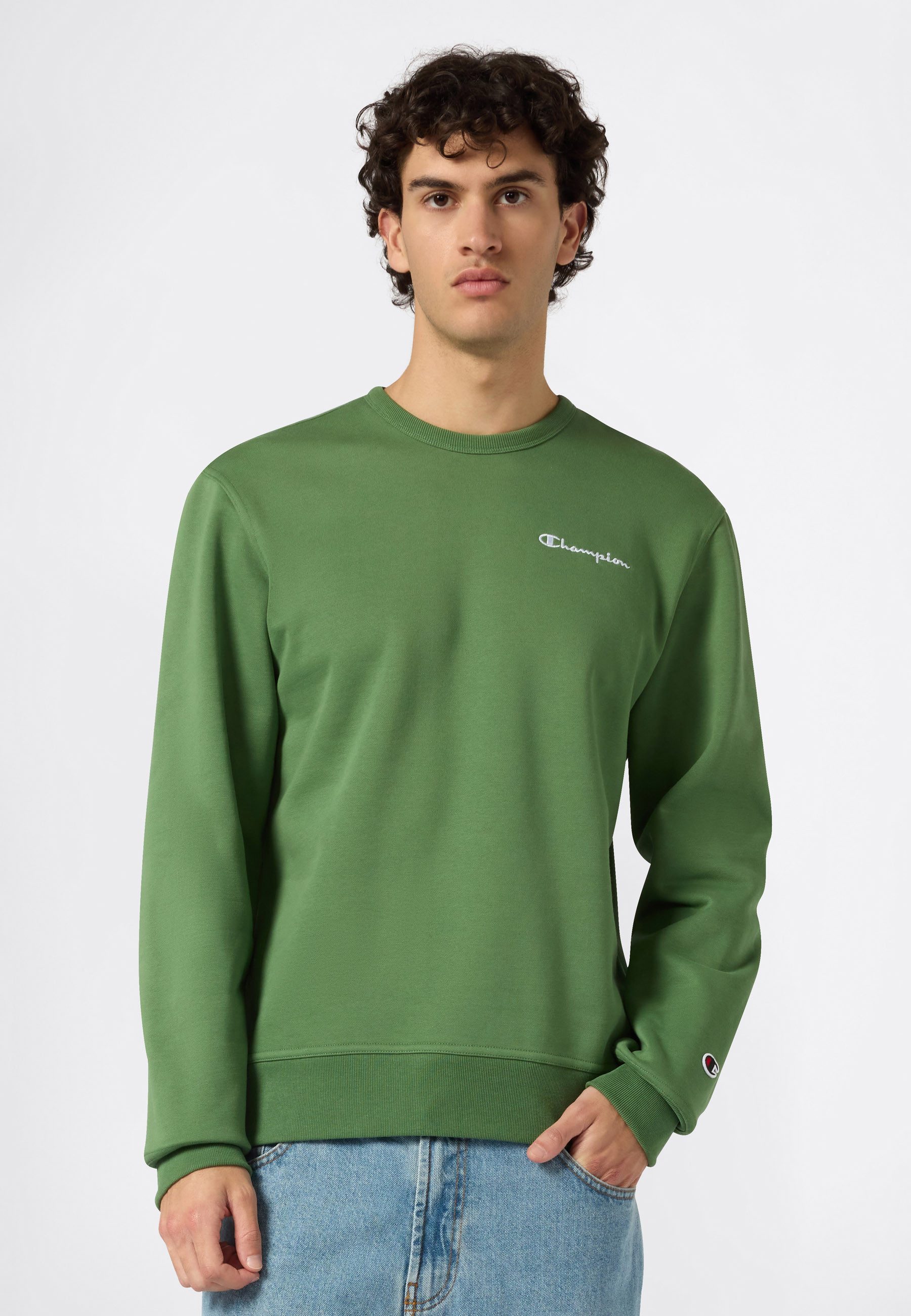 Champion Sweatshirt ICONS CONTRAST Fleece Crewneck günstig online kaufen
