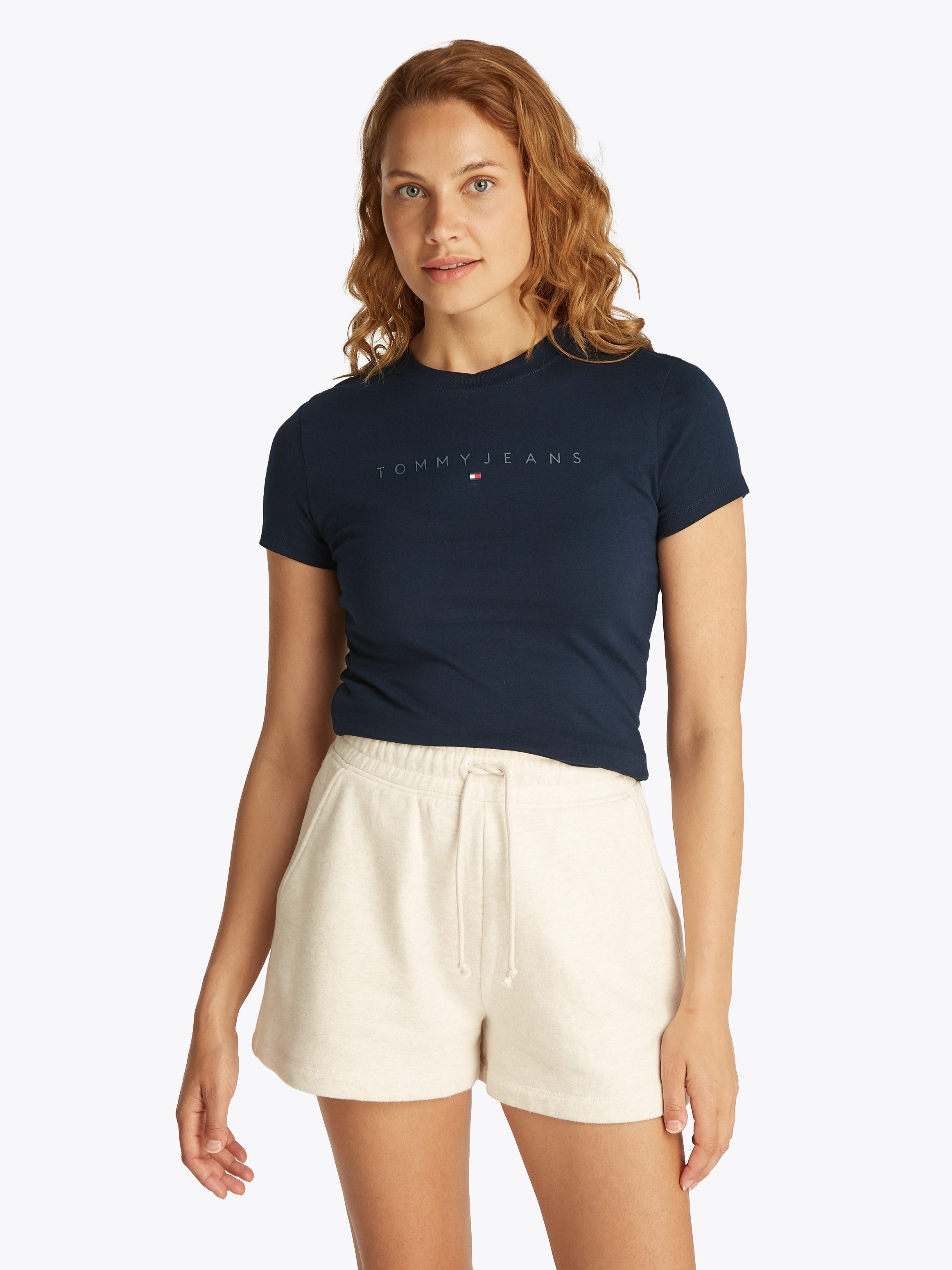 Tommy Jeans T-Shirt TJW SLIM TONAL günstig online kaufen
