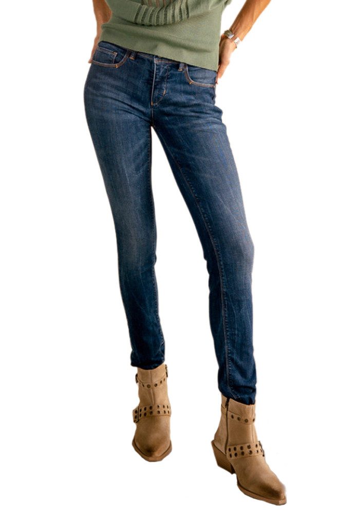 Freeman T. Porter Slim-fit-Jeans Angel slim stretch Denim fever