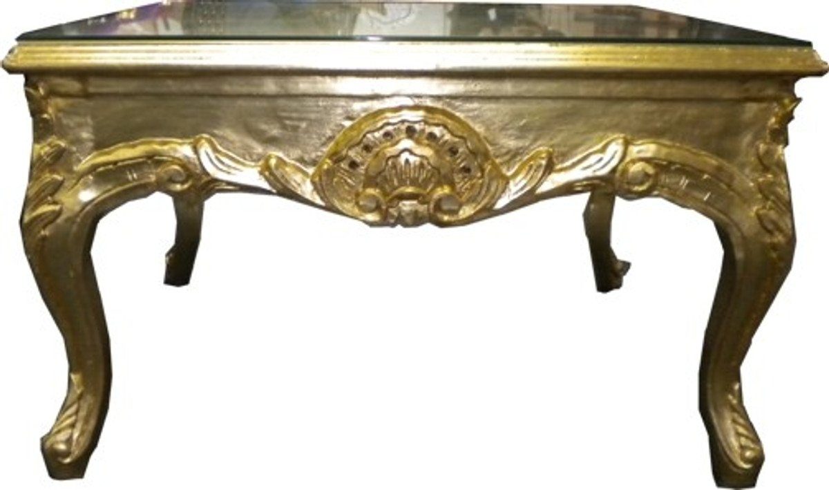 Couchtisch Barock Casa Padrino Tisch - Couch - Gold - Beistelltisch Tisch Beistelltisch