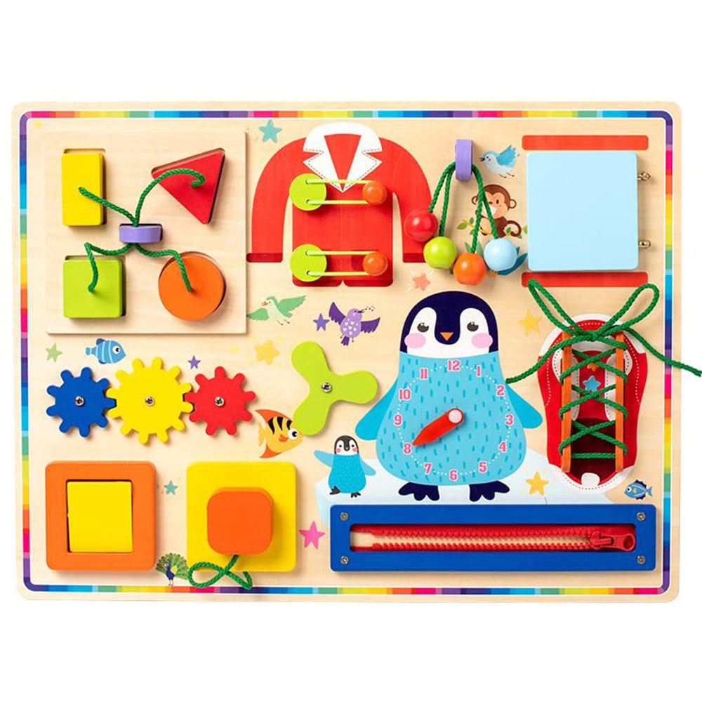 CLTYQ Lernspielzeug Busy Board Montessori-Aktivität für günstig online kaufen
