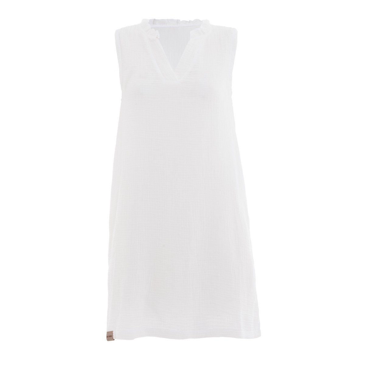 Knit Factory Strickkleid Sola Woolwhite 40 42 Weiß 40/42 (Spar-Set, 1-tlg., 1 x Sola Kleid Woolwhite - 40/42) Modell Sola, für Frühjahr, Sommer