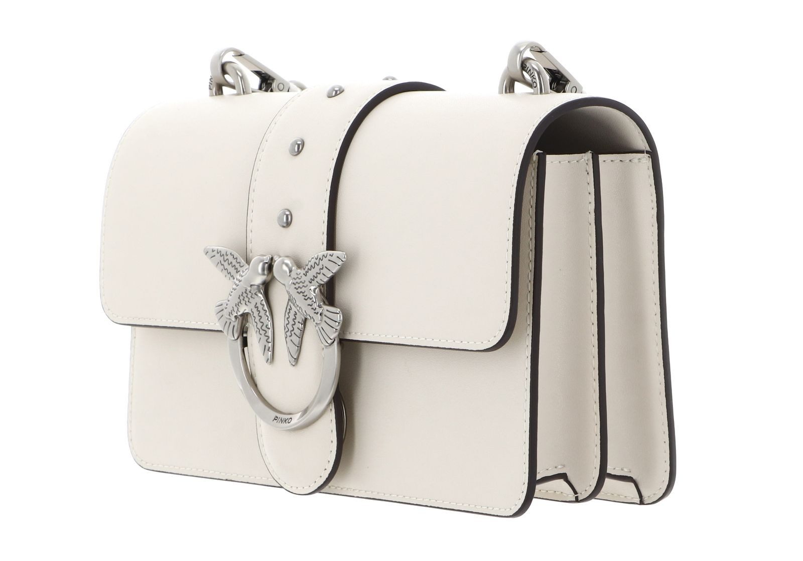 PINKO Umhängetasche Mini ST. CL., aus echtem Rindsleder
