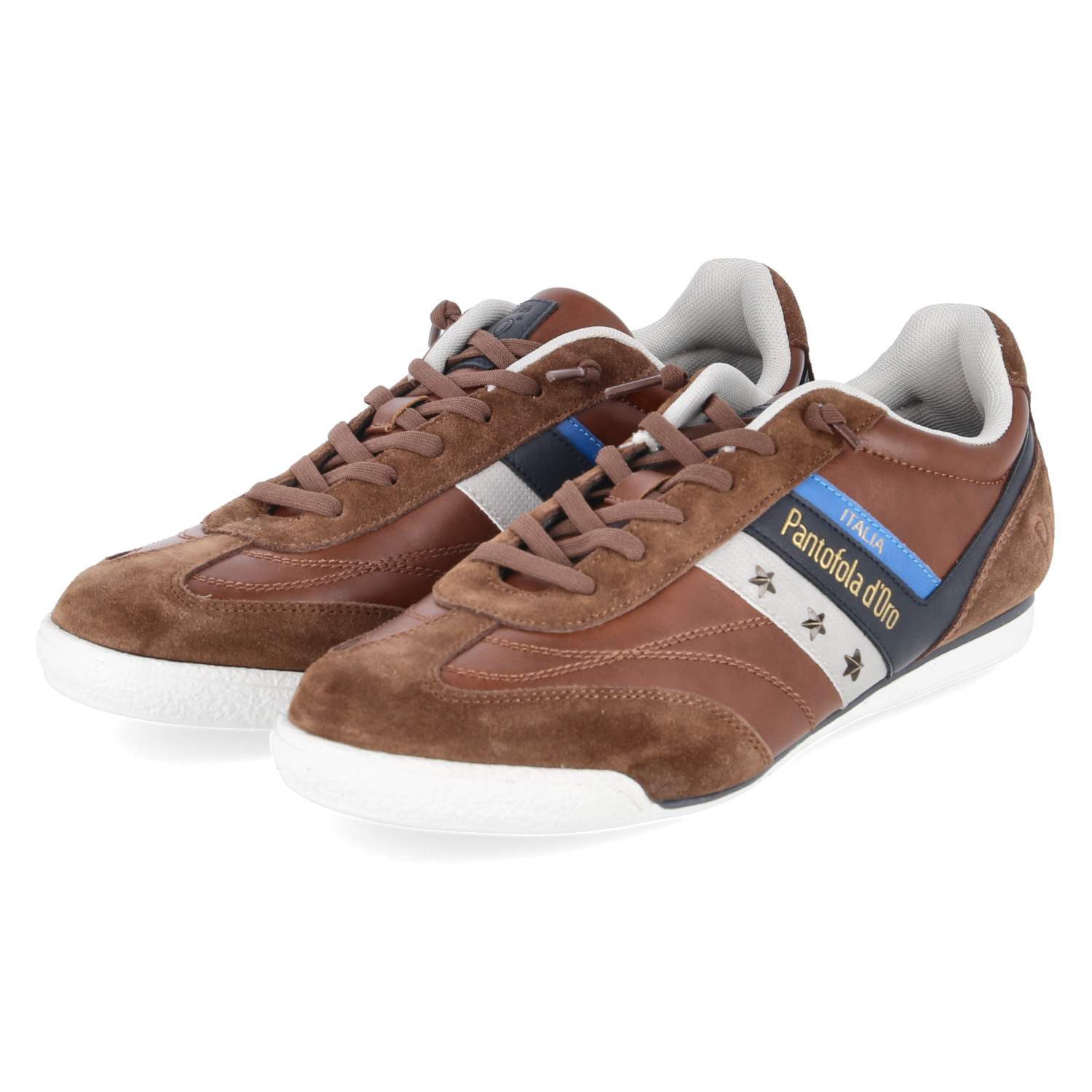 Pantofola d´Oro Pantofola d'oro PD001001761M-01-2116 Herren Leder und Synthetik brown Schnürschuh