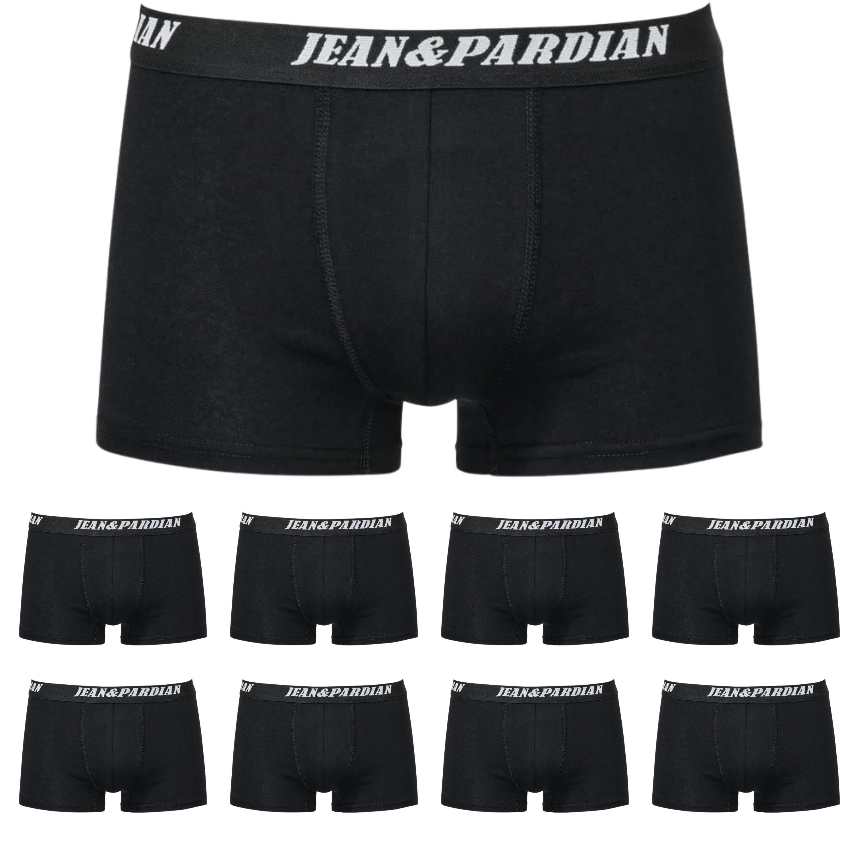 Jean&Pardian Boxershorts für Herren aus Baumwolle im 8er & 12er Pack - Retr günstig online kaufen