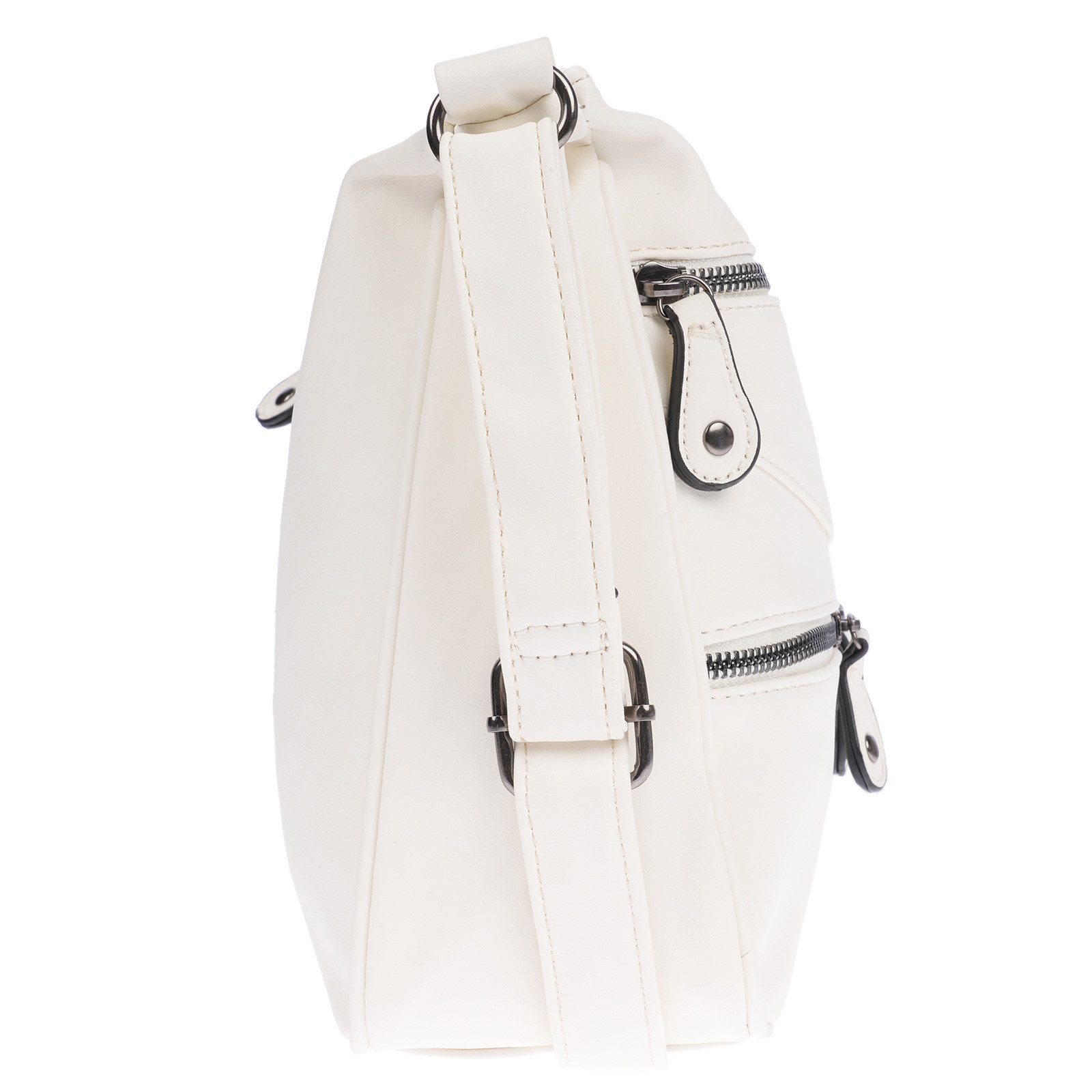 Christian Wippermann Umhängetasche Damen Tasche Schultertasche Umhängetasche Crossover (einzeln), Bag Leder Optik Handtasche – Bild 4 von 5