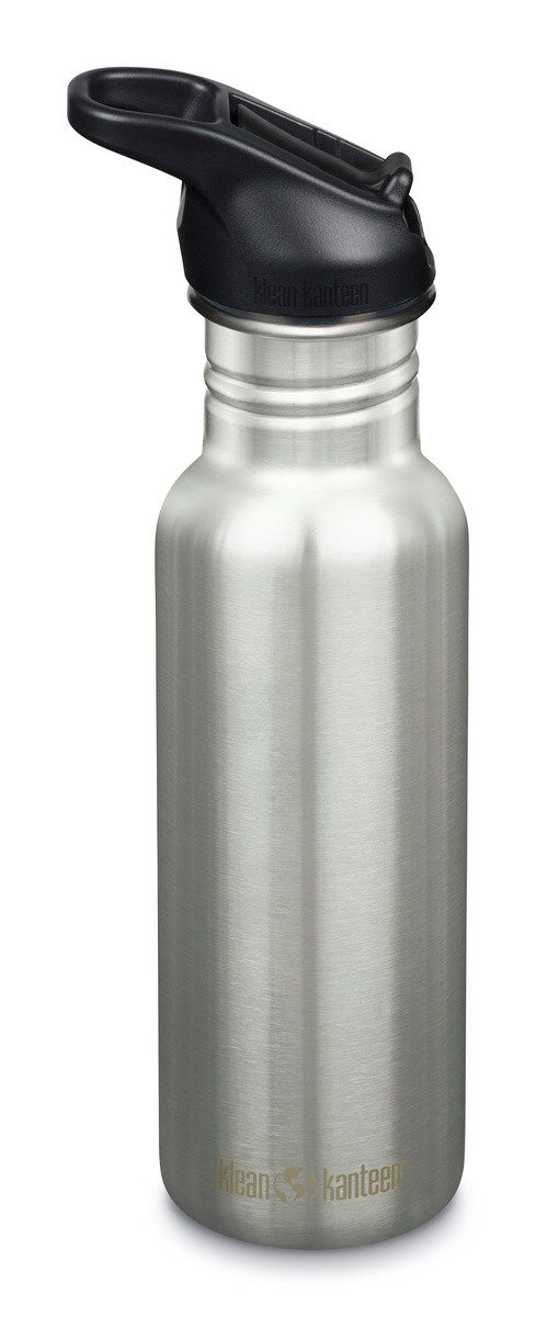 Klean Kanteen Trinkflasche Klean Kanteen Edelstahl Trinkflasche Classic 532ml Flip Sport Cap BS