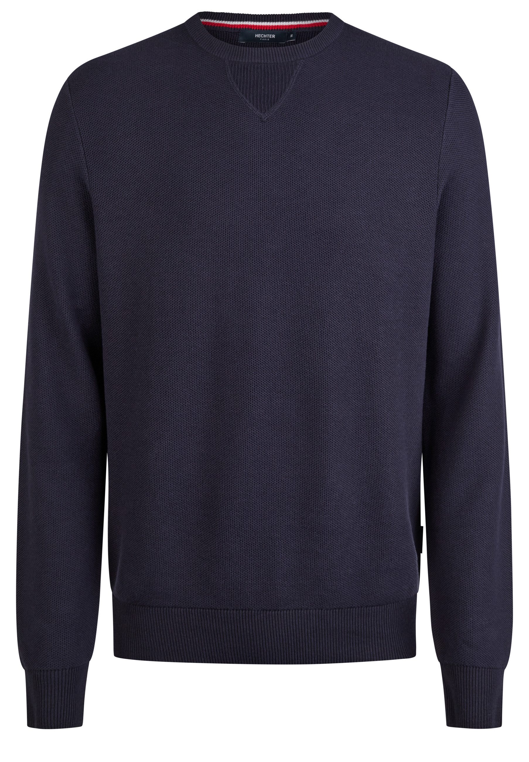 HECHTER PARIS Strickpullover Crewneck H-Eco (1-tlg)