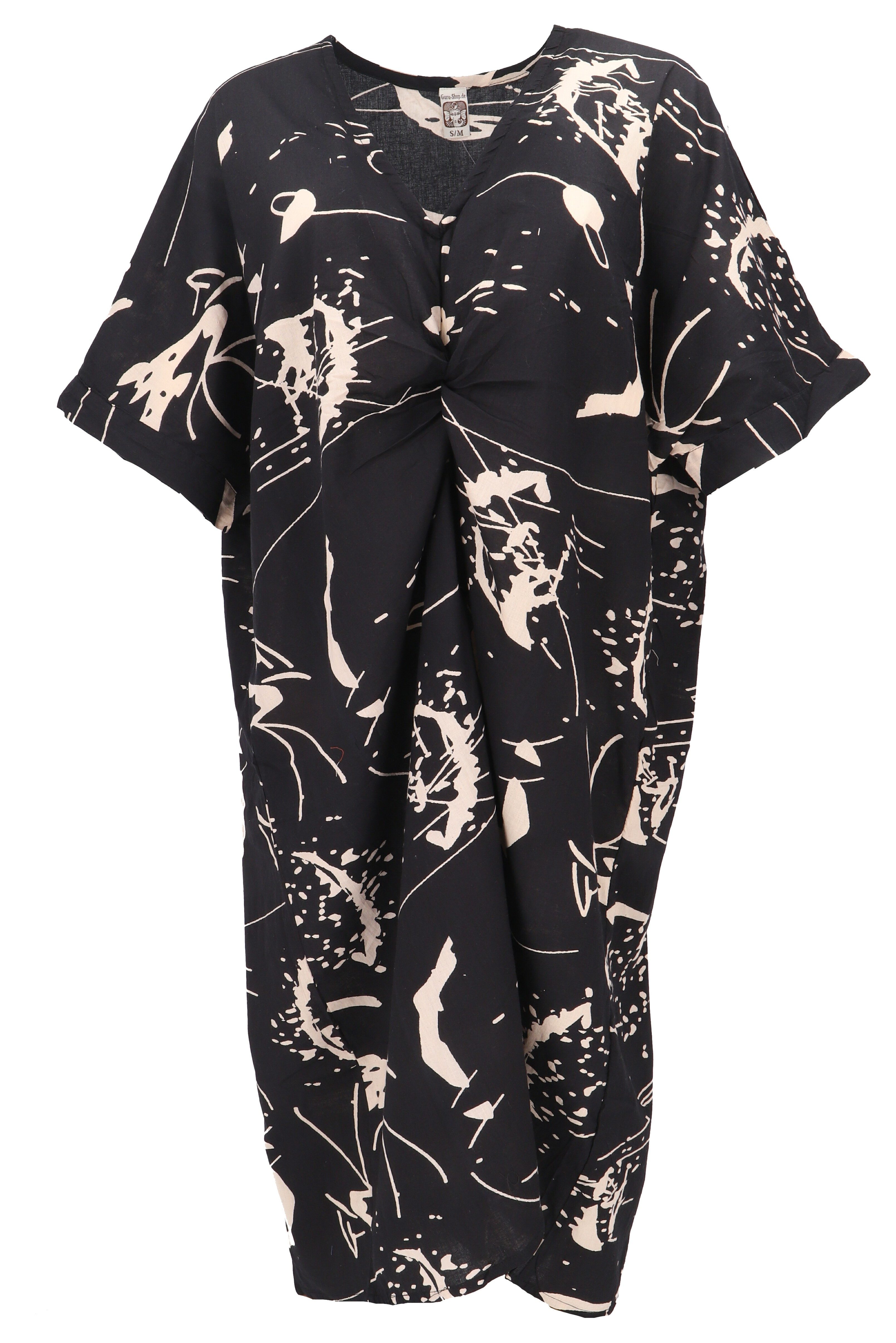 Guru-Shop Midikleid Lockeres Oversize Kaftankleid, Plus günstig online kaufen