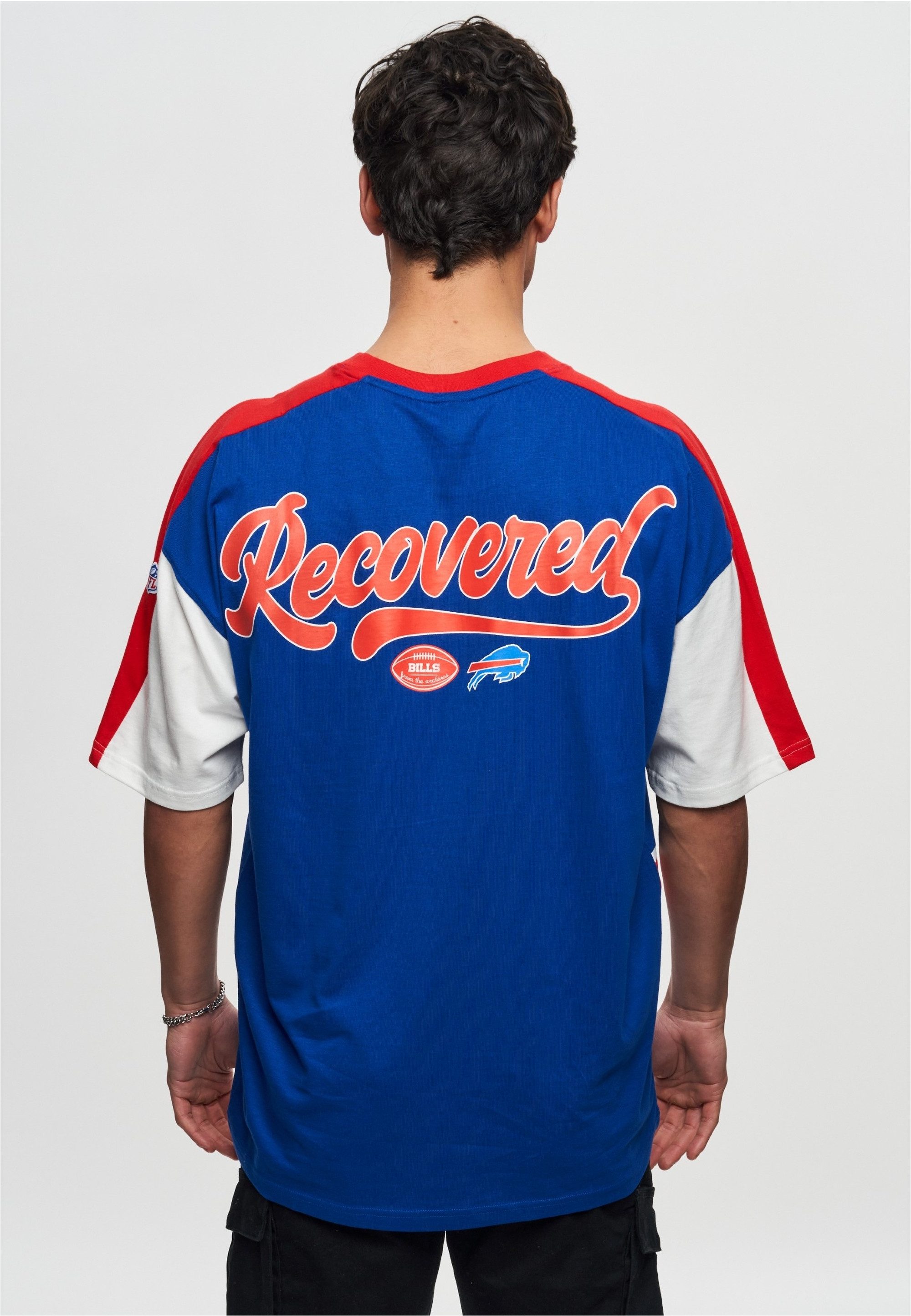 Recovered T-Shirt NFL Bills Buffalo Cut and Sew Oversized (1-tlg) für alle Buffalo Bills-Fans