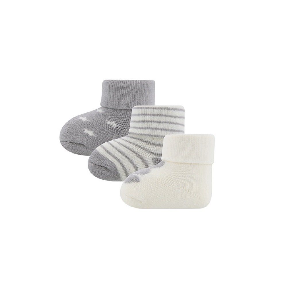 Thermosocken Vollplüsch Erstlingssocken im 3er Pack