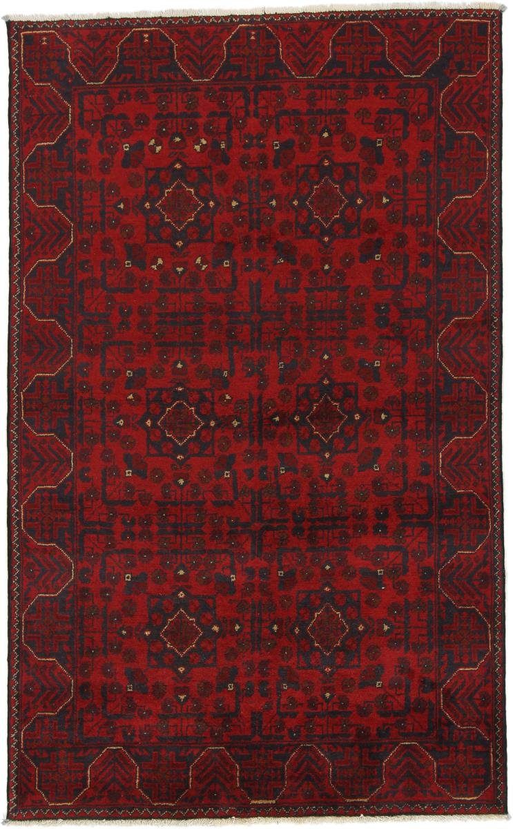 Orientteppich Khal Mohammadi 102x166 Handgeknüpfter Orientteppich, Nain Trading, rechteckig, Höhe: 6 mm