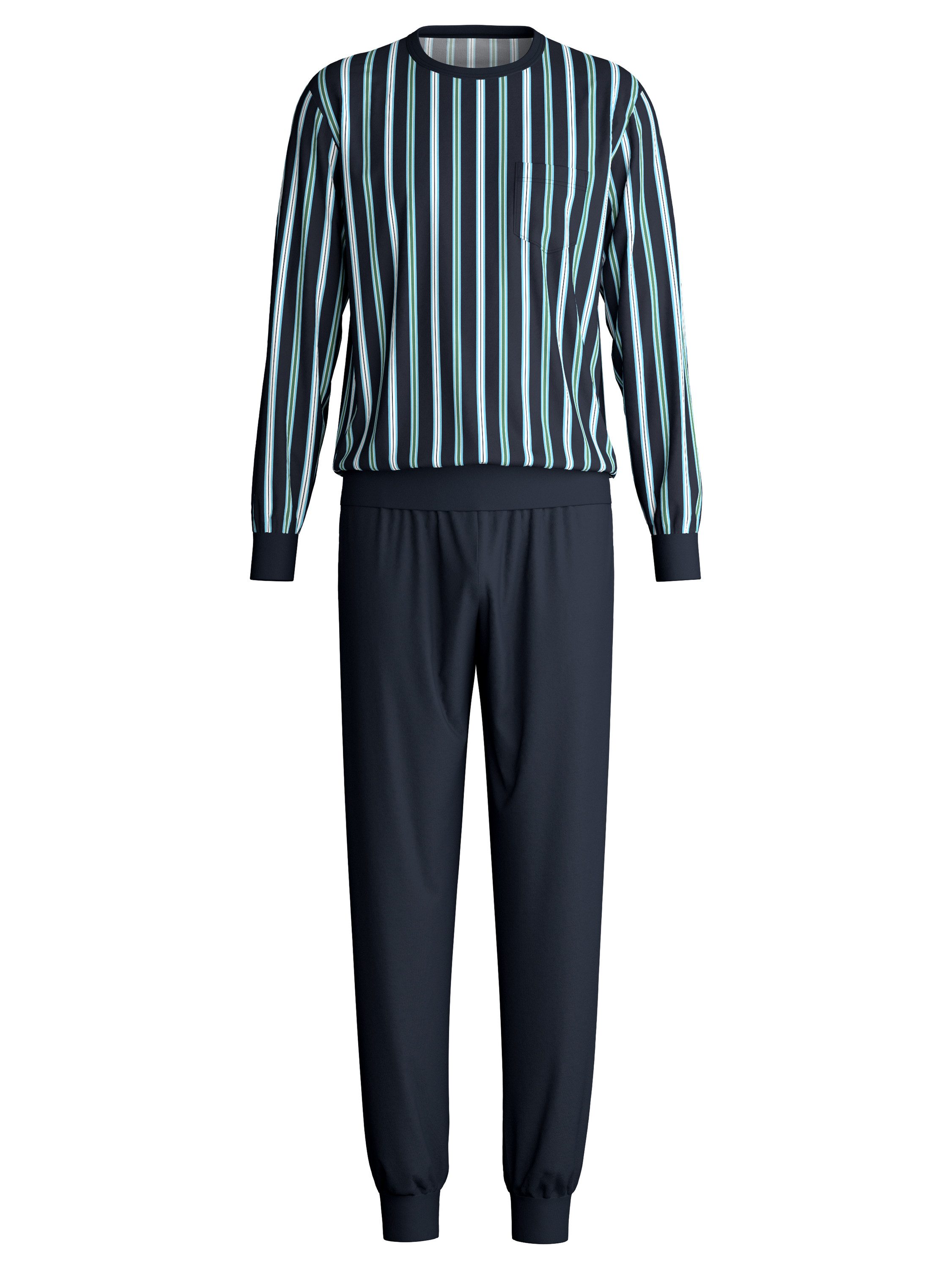 CALIDA Pyjama Relax Choice Herren (2 tlg) weich, formstabil und bequem