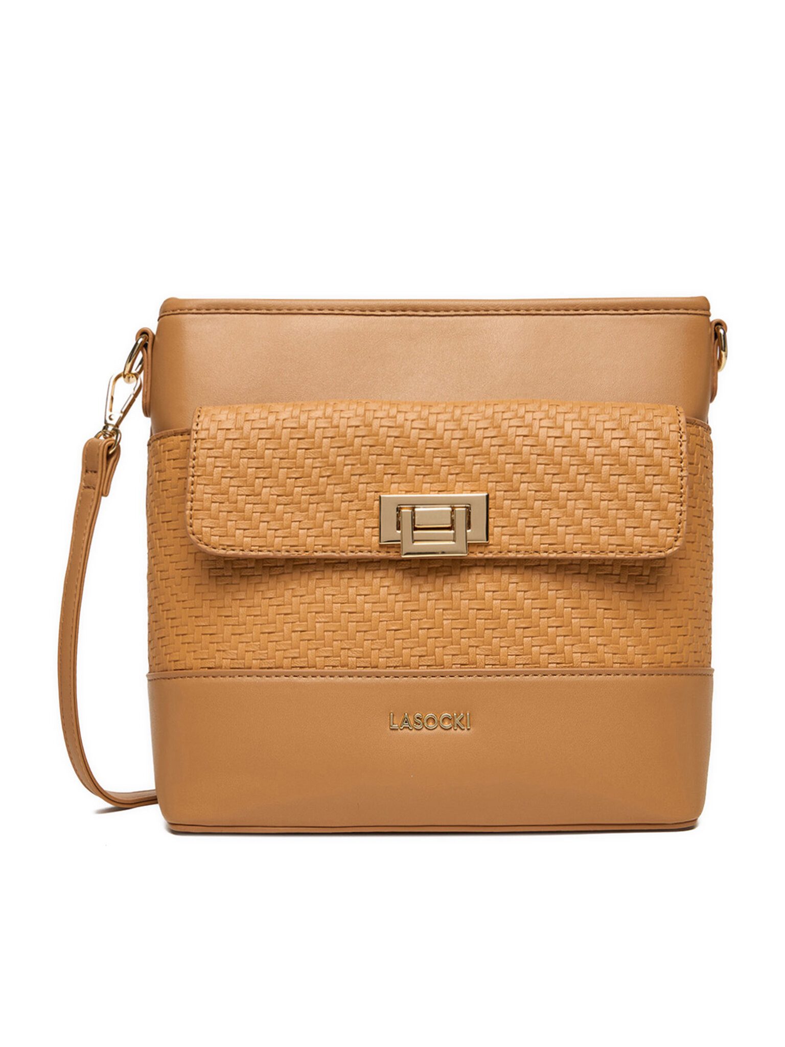LASOCKI Handtasche Lasocki Damenhandtasche Braun Lasocki-CEO-LSK-M-003-07 Camel