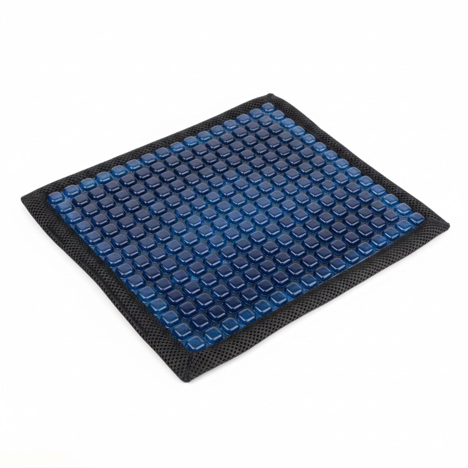 Lifenaxx Rückenkissen Gel Sitzkissen Auto Stuhl Rollstuhl Polster Gelkissen Sitzkissen, 1-tlg., Kühlend 38,5 cm x 32,5 cm 240 Noppen