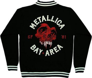 metallica Collegejacke METALLICA SF81 bay Area Herren Jacke schwarz Gr.S