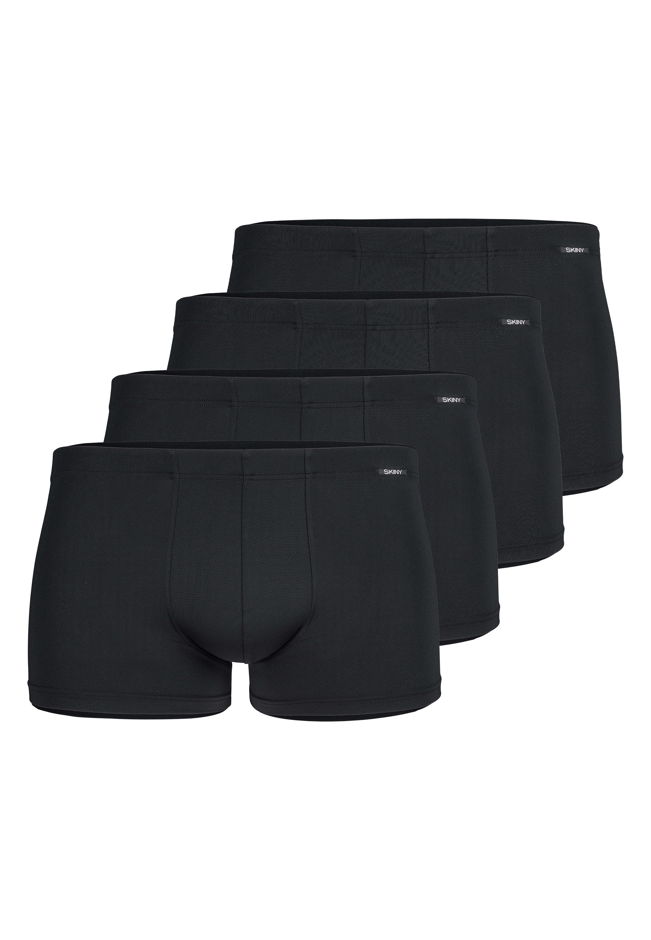 Skiny Retro Boxer 4er Pack Basic (Spar-Set, 4-St) Hipster Short / Pant - oh günstig online kaufen