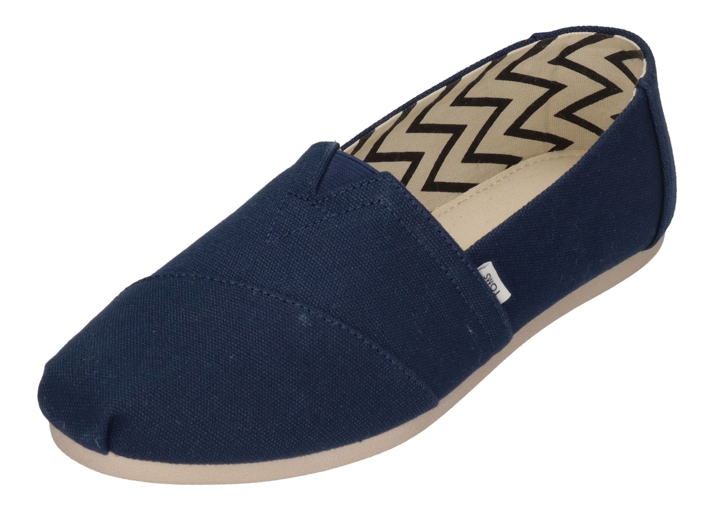 TOMS ALPARGATA WIDE Espadrille Navy