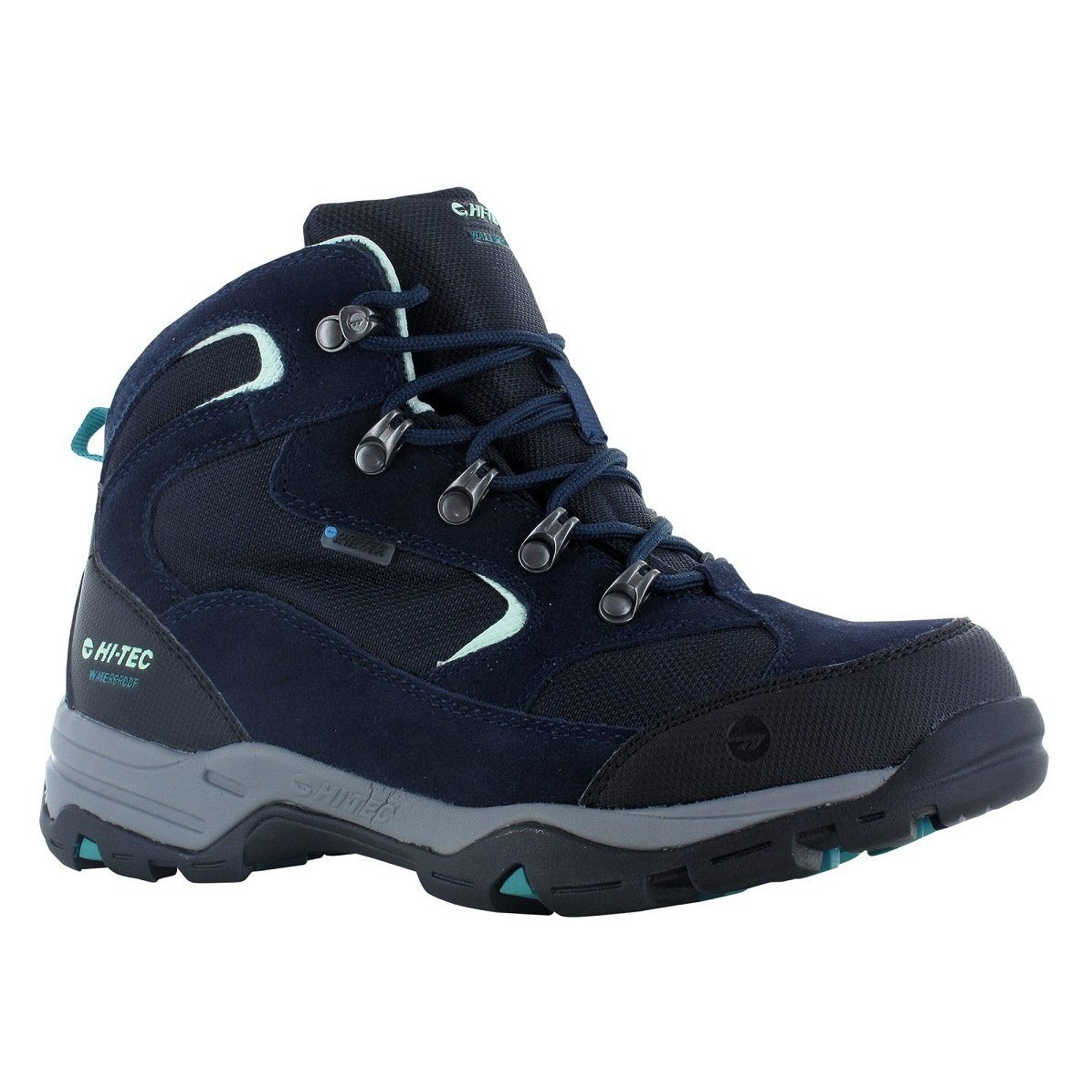 Hi-Tec Storm WP (waterproof/wasserdicht) dunkelblau Damen Wanderschuh günstig online kaufen