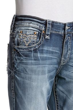 Rock Revival Straight-Jeans