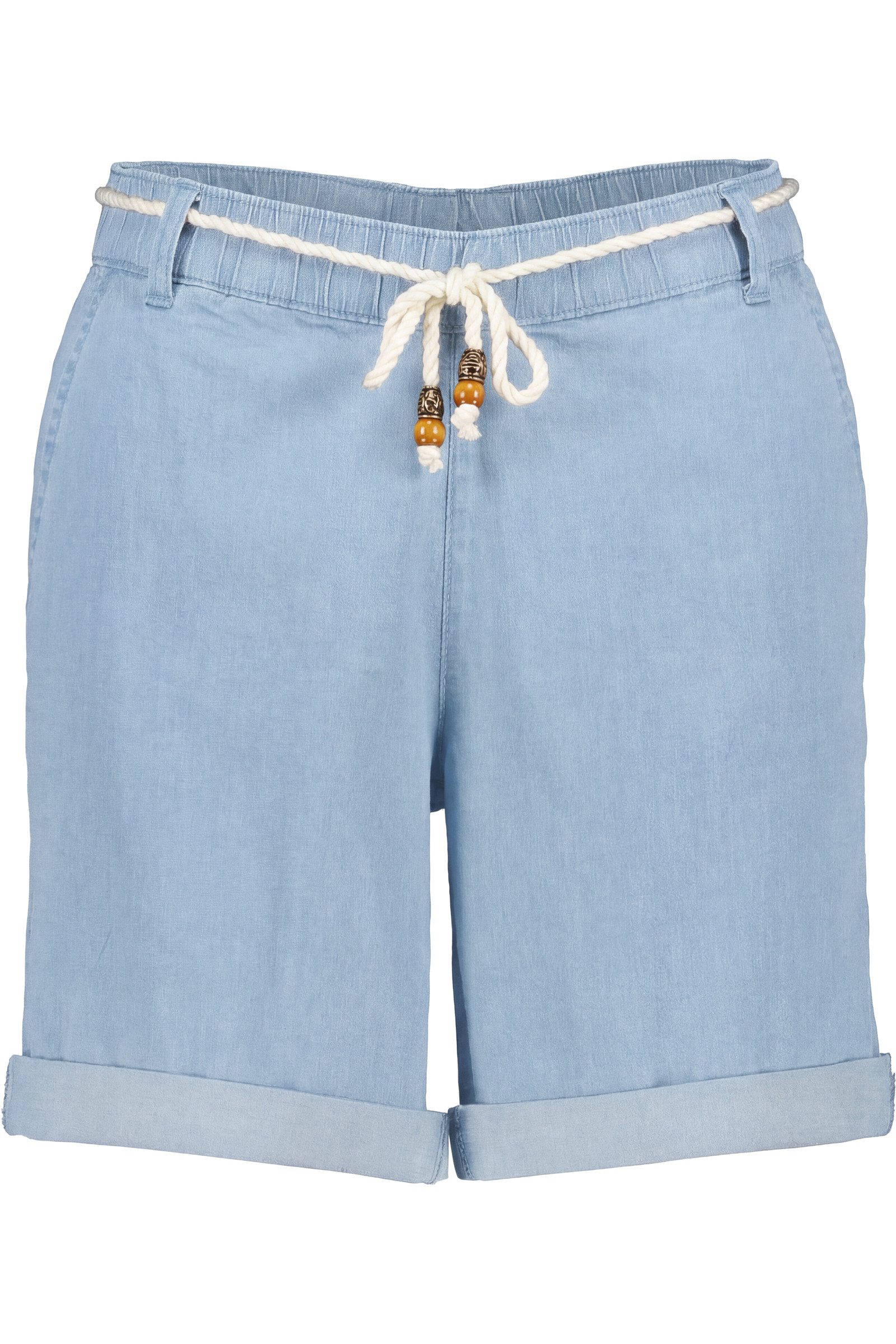 Alife & Kickin Shorts Kurzhose aus Baumwoll-Materialmix mit Relaxed Fit und Gummibund