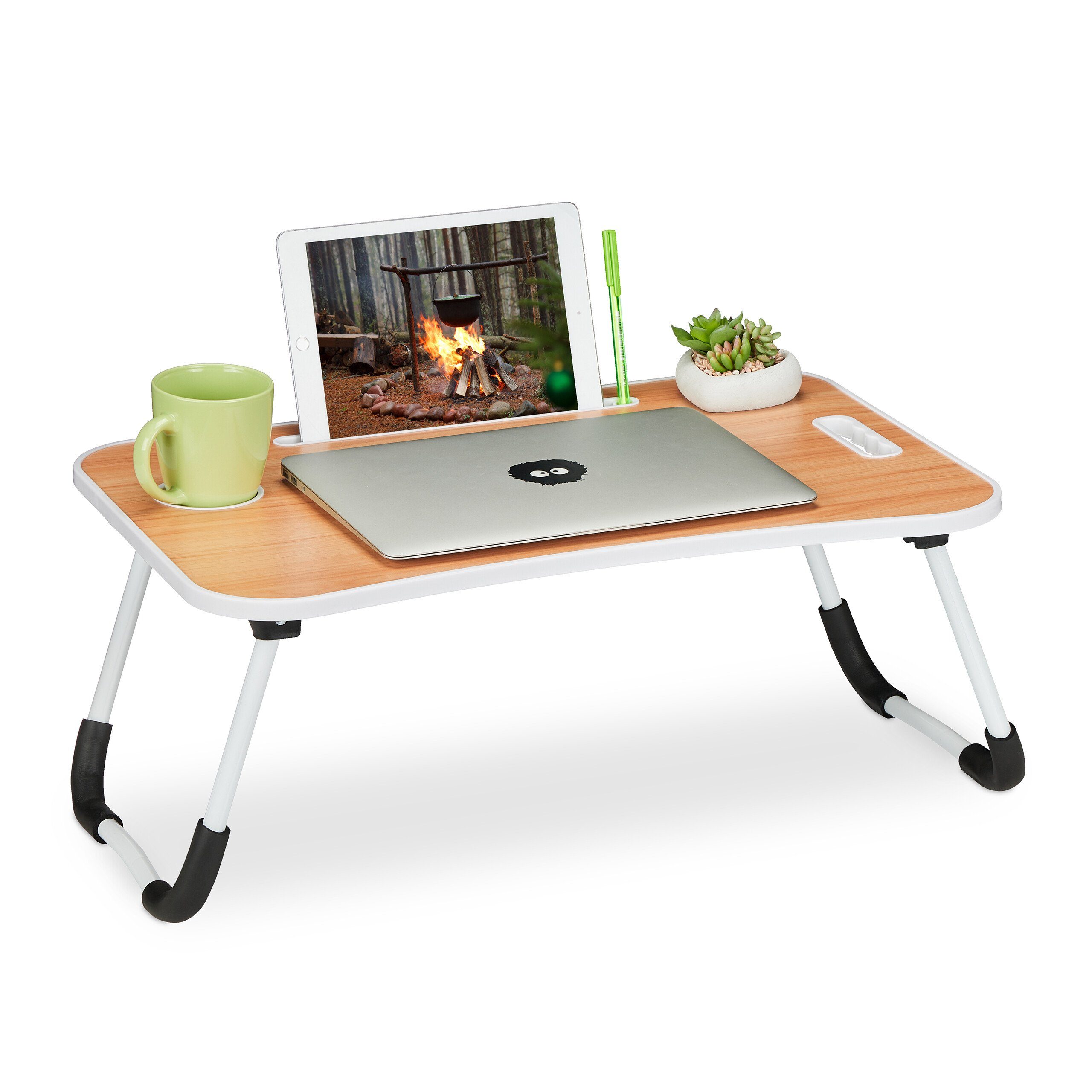 relaxdays Laptoptisch Klappbarer Laptoptisch (1-St)