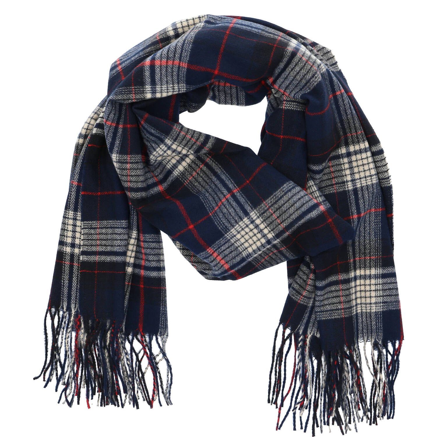 Antonio Strickschal Antonio Winter Schal navy