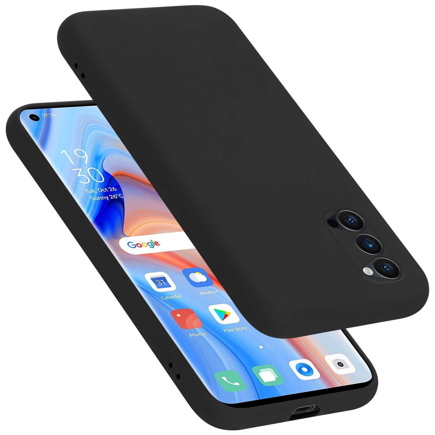 Cadorabo Handyhülle für Oppo Reno4 PRO Hülle Oppo Reno4 PRO, Flexible Hülle TPU Silikon Schutzhülle Back Cover Case