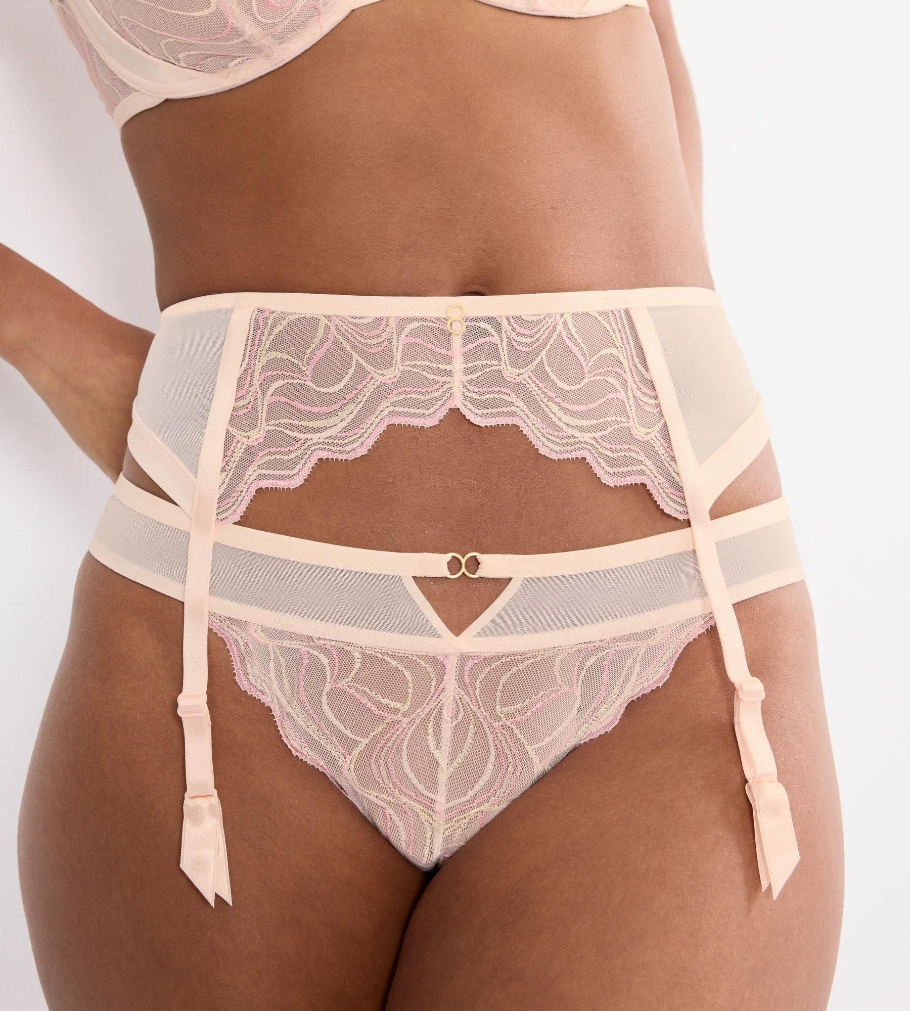Triumph Strumpfband Palina Waves of Glow Suspender Belt, Triumph x Palina Rojinski