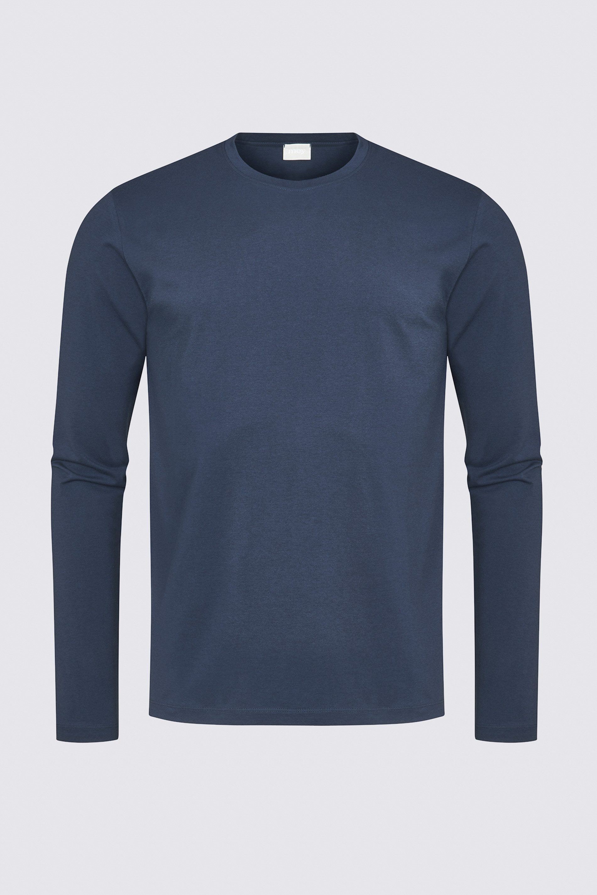Mey Langarmshirt Mey Herren Longsleeve Serie Relax Uni Longsleeve (1-tlg)