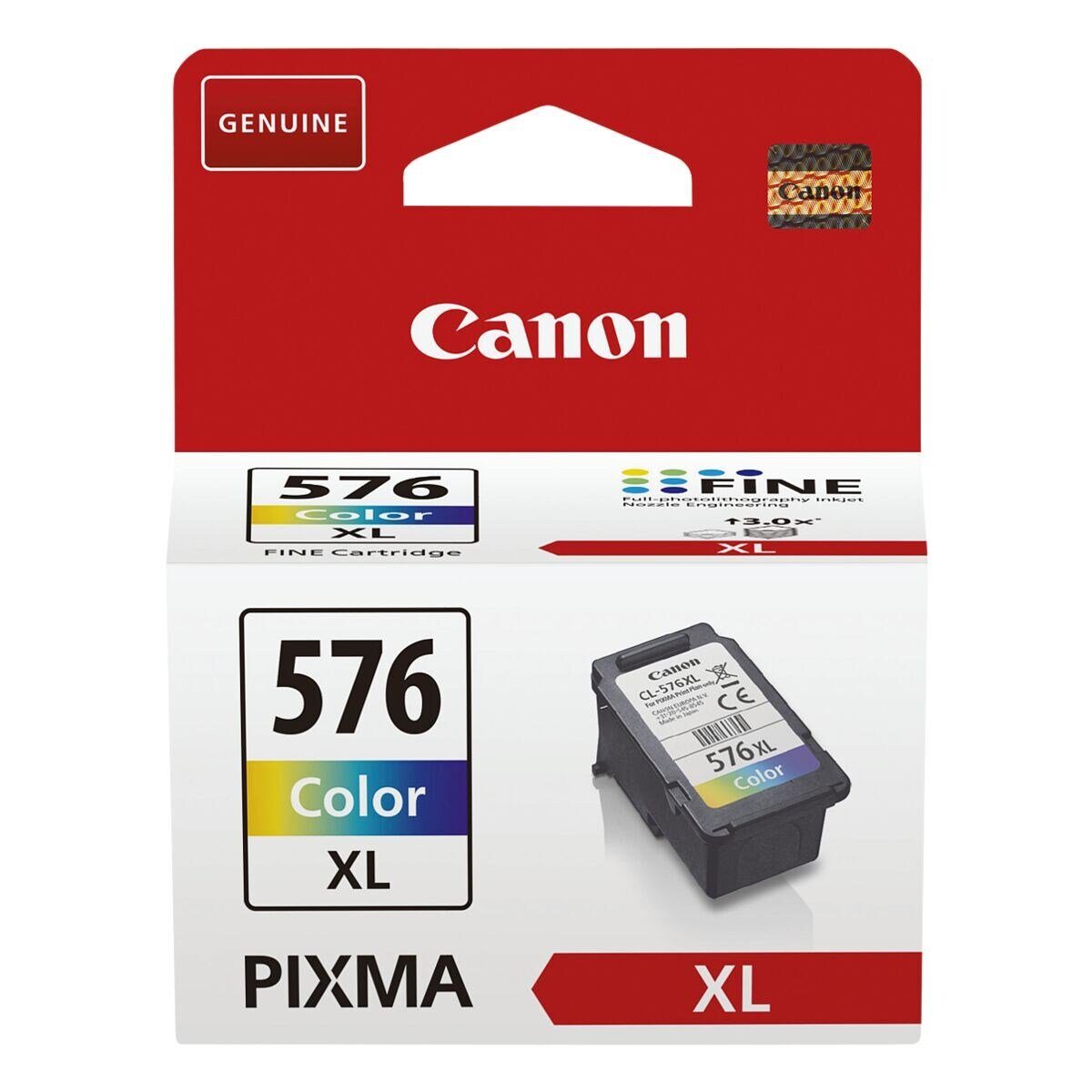 gelb) Canon (Pack, CL-576XL cyan / magenta Tintenpatrone /